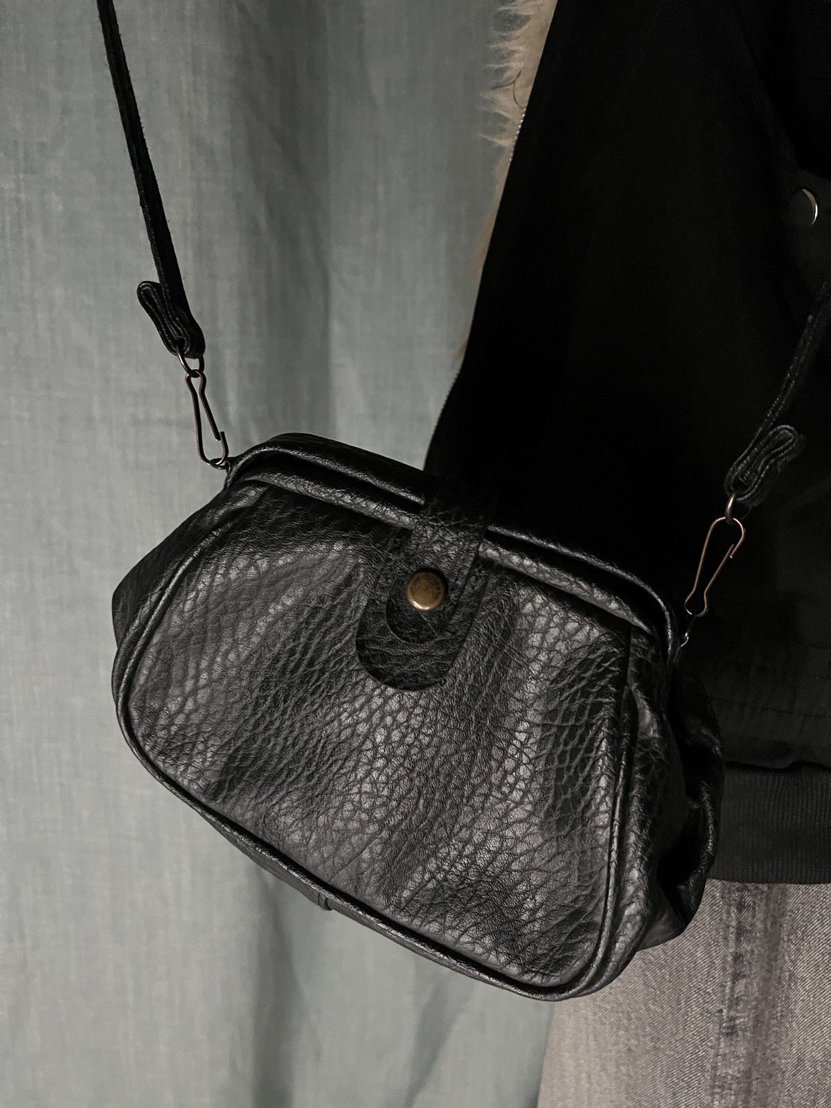Vintage Y2k Vintage Leather bag messenger Opium archive Size ONE SIZE - 6 Thumbnail