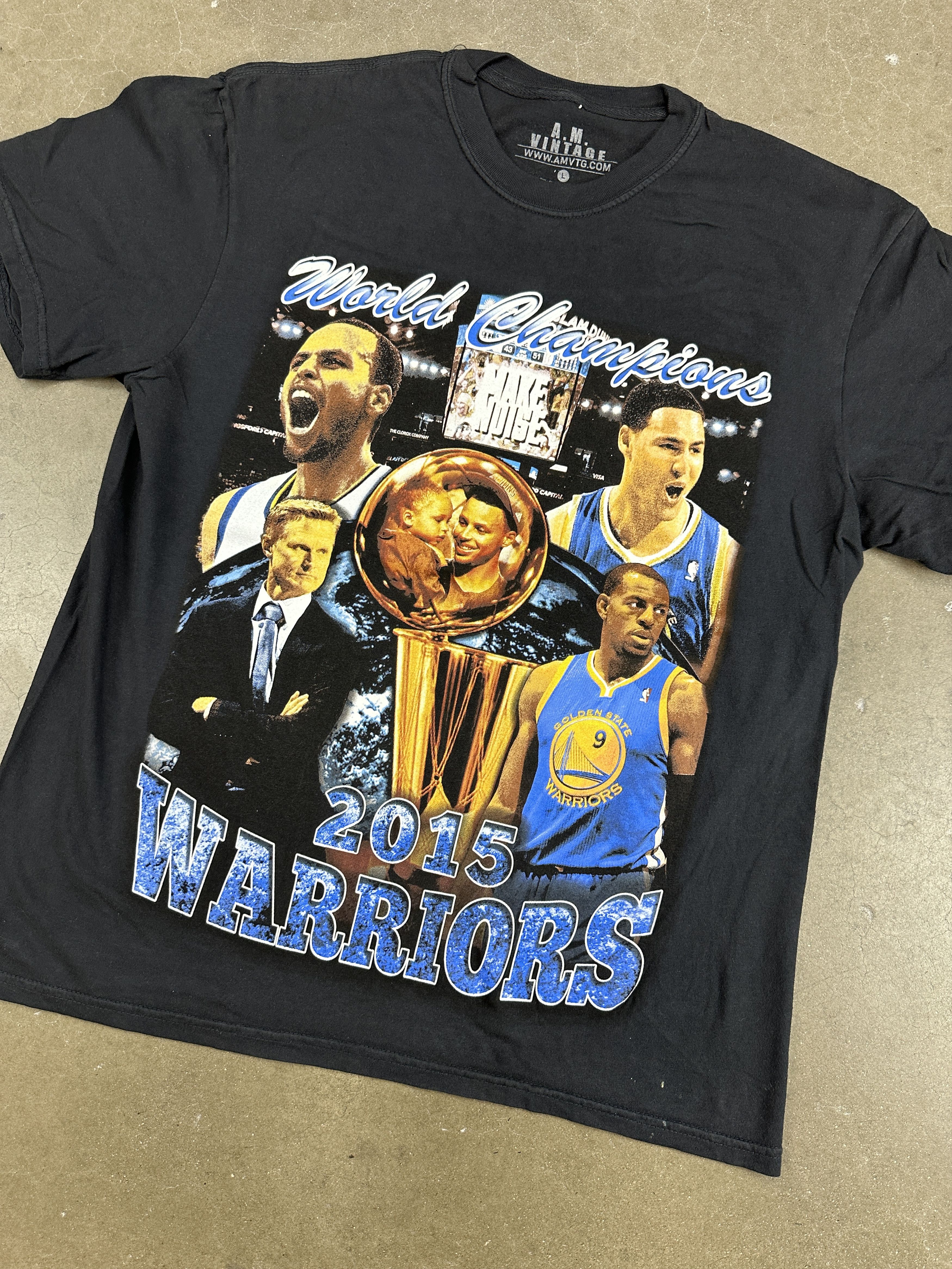 Other A.M. VINTAGE 2015 WARRIORS CHAMPIONS TEE - L Size US L / EU 52-54 / 3 - 2 Thumbnail