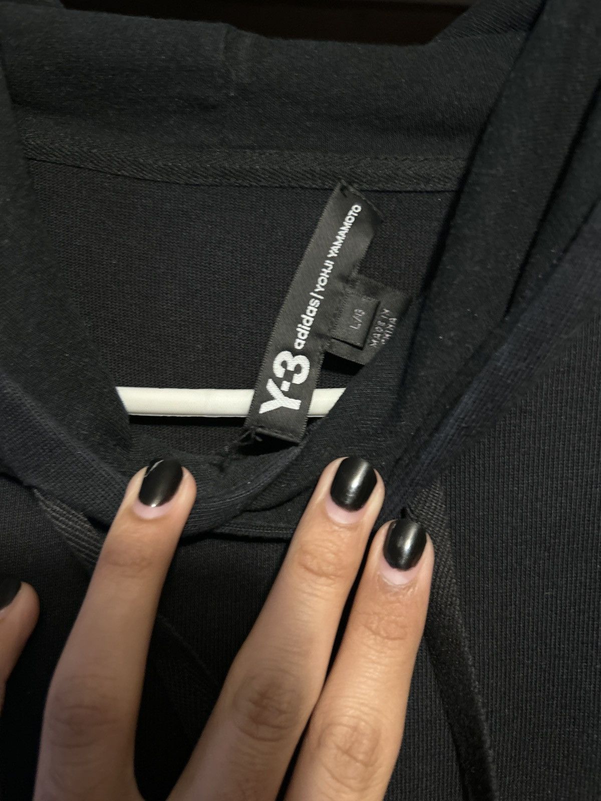 Y-3 Y-3 Yohji Yamamoto Logo Hoodie Size US L / EU 52-54 / 3 - 5 Thumbnail