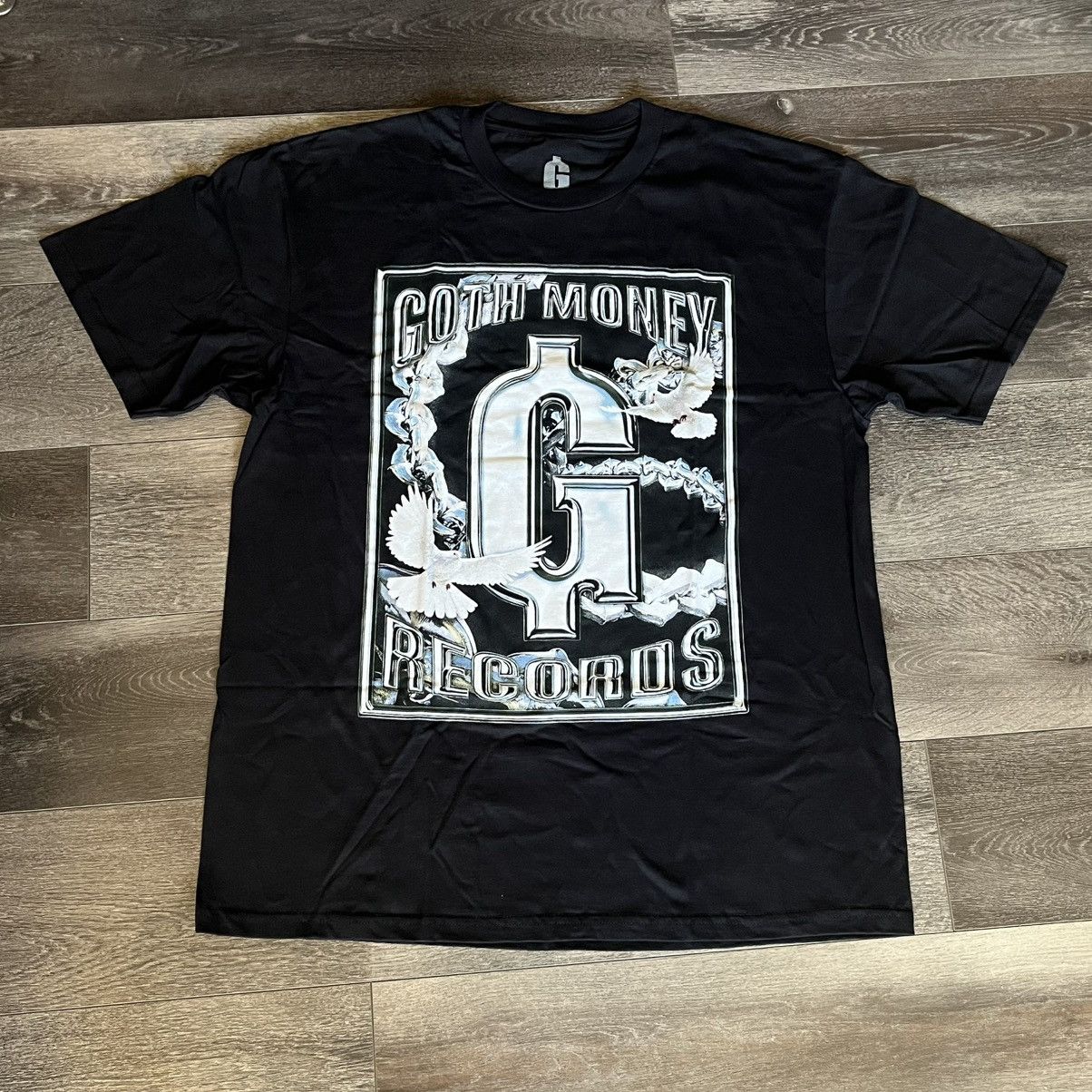 Black Kray Goth Money Records When Doves Cry Tour Tee Shirt