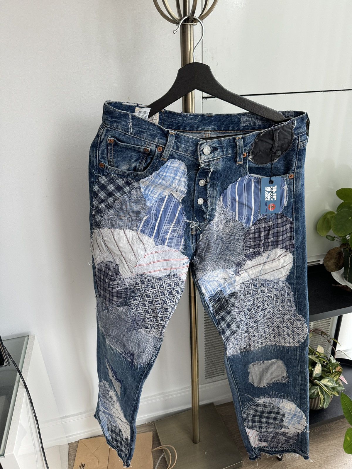 希少 KAPITAL キャピタル boro patchwork pants Kapital Boro Denim | Grailed