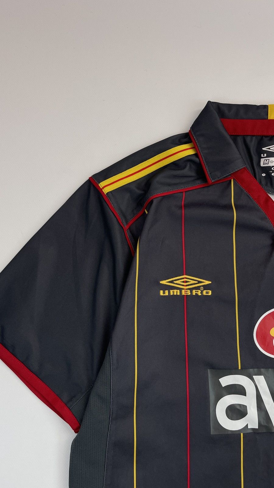 Adidas × Vintage Galatasaray Umbro 2004/2005 Polo Jersey Sanel 10 Player Size US M / EU 48-50 / 2 - 5 Thumbnail