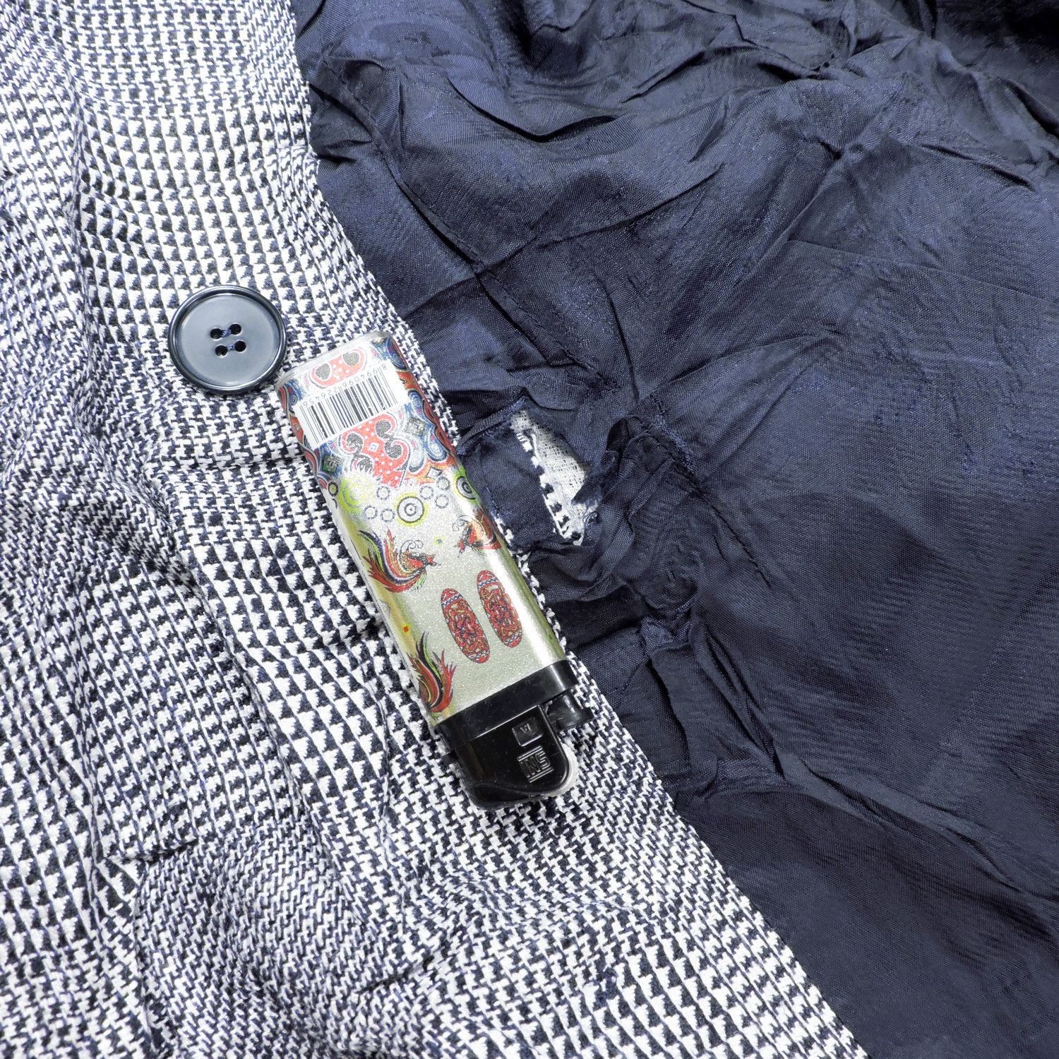 Givenchy GIVENCHY NOUVELLS BOUTIQUE HOUNDSTOOTH GLEN PLAID JACKET Size XL / US 12-14 / IT 48-50 - 6 Thumbnail