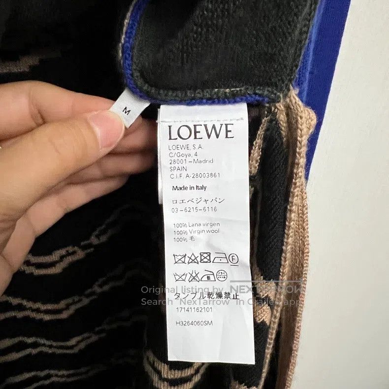 Loewe Loewe Irregular Fake Two-Piece Wool Sweater Size M Size US M / EU 48-50 / 2 - 5 Thumbnail
