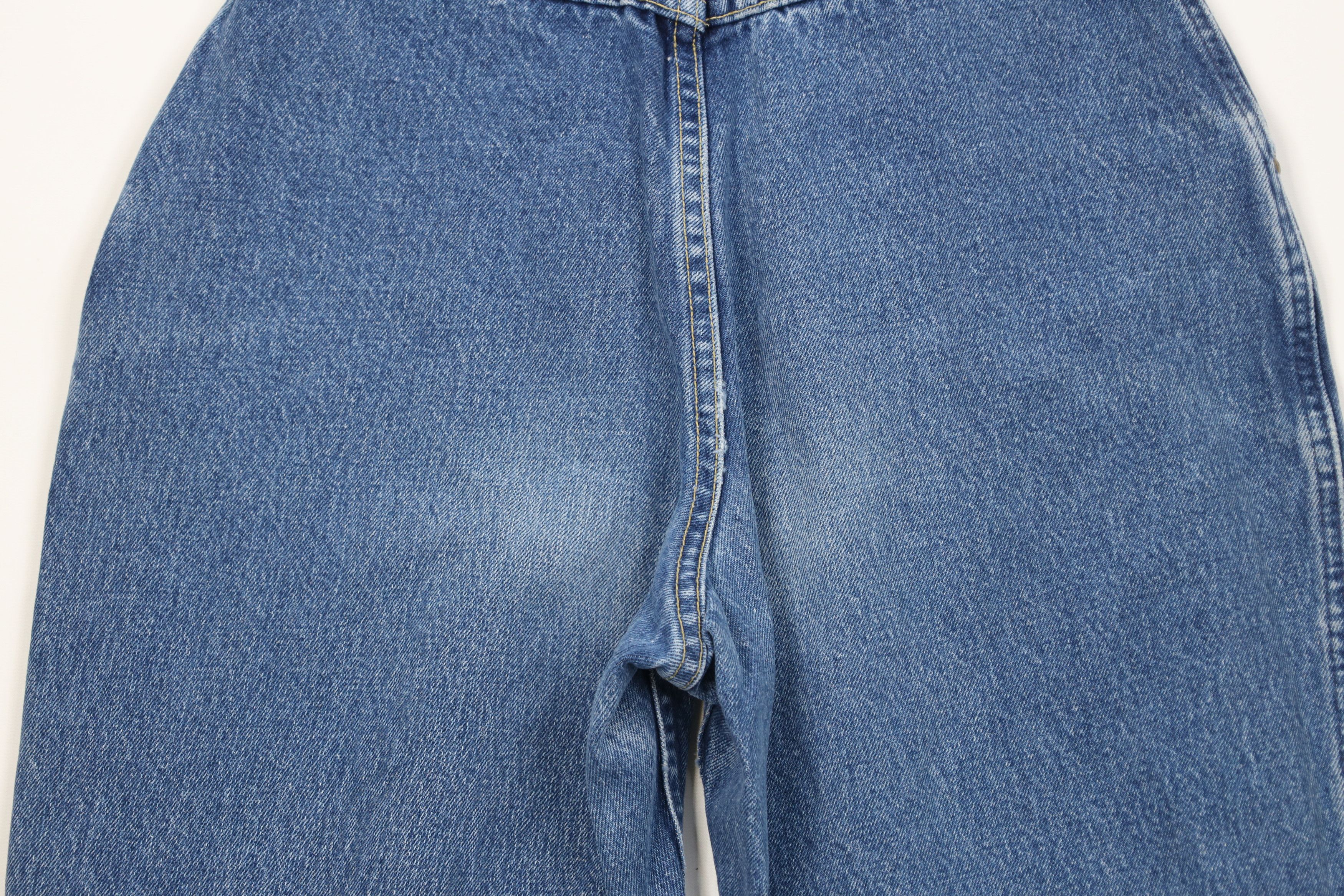 Lee Vintage 80s 90s Lee Relaxed Fit Tapered Leg Jeans Blue USA Size 32" / US 10 / IT 46 - 13 Thumbnail
