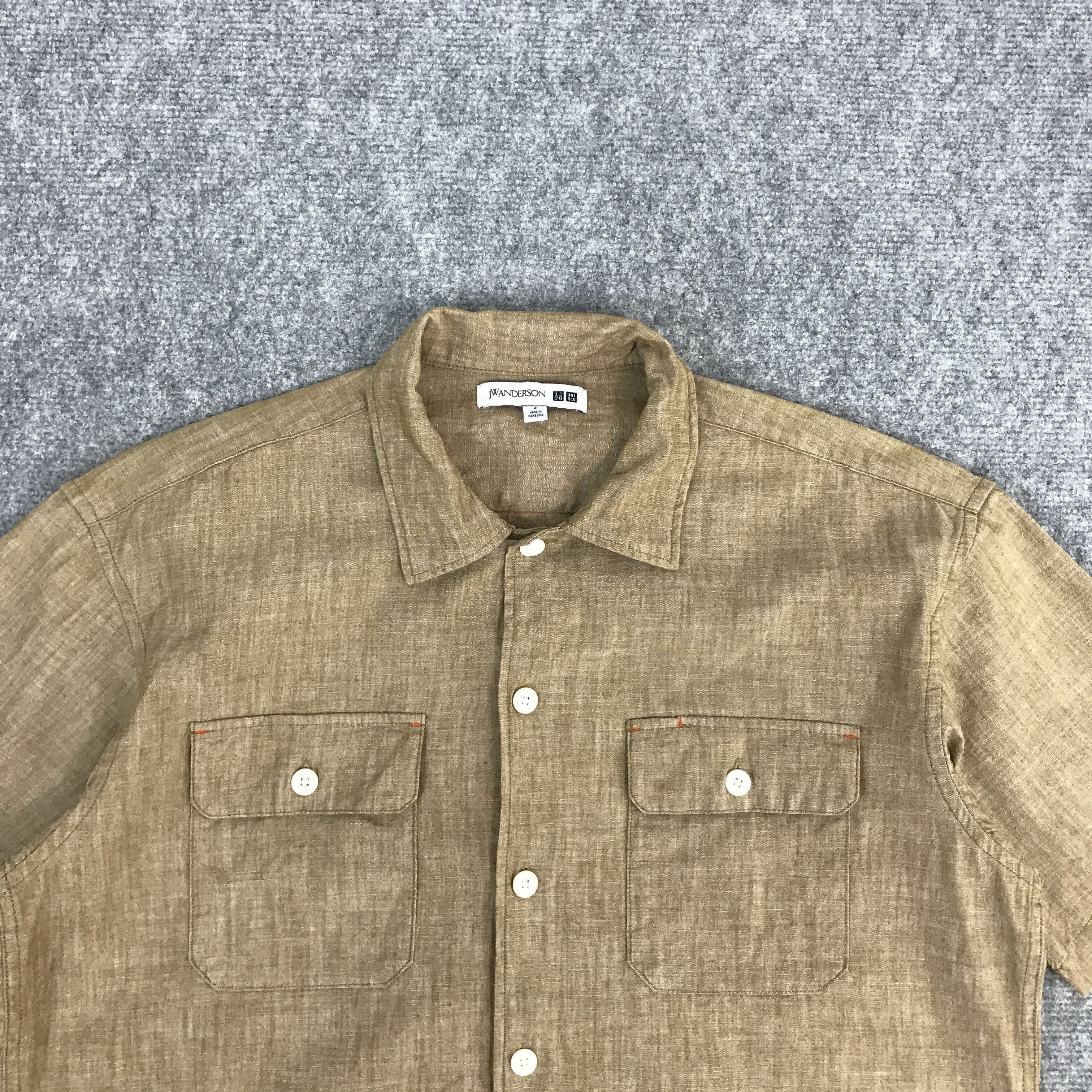 JW Anderson × Uniqlo J.W.ANDERSON X UNIQLO DOUBLE POCKET BUTTON UP SHIRTS Size US L / EU 52-54 / 3 - 3 Thumbnail