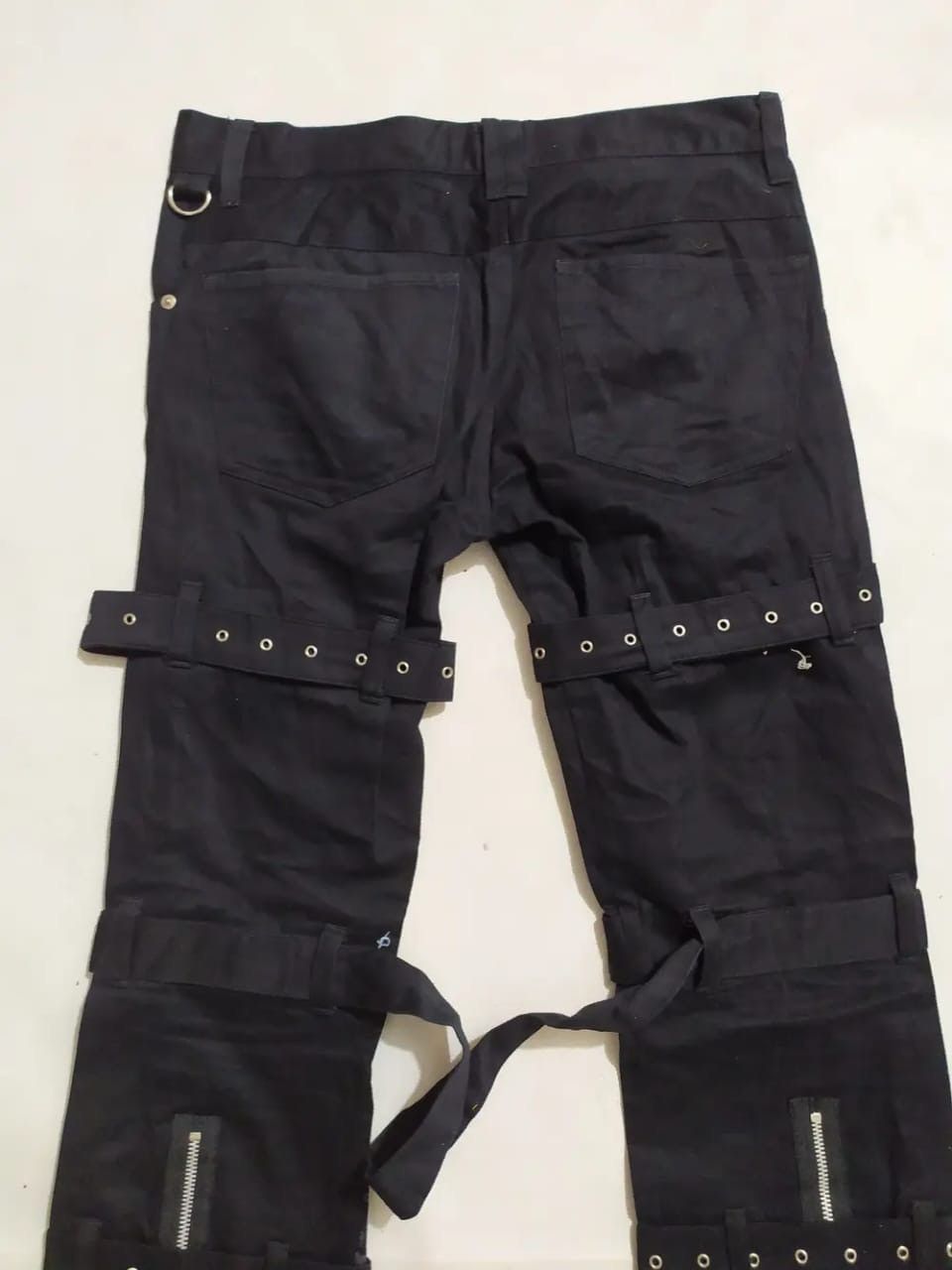 Other Keystation Bondage Flared/ Bootcut Punk Pants Size 29" - 6 Thumbnail