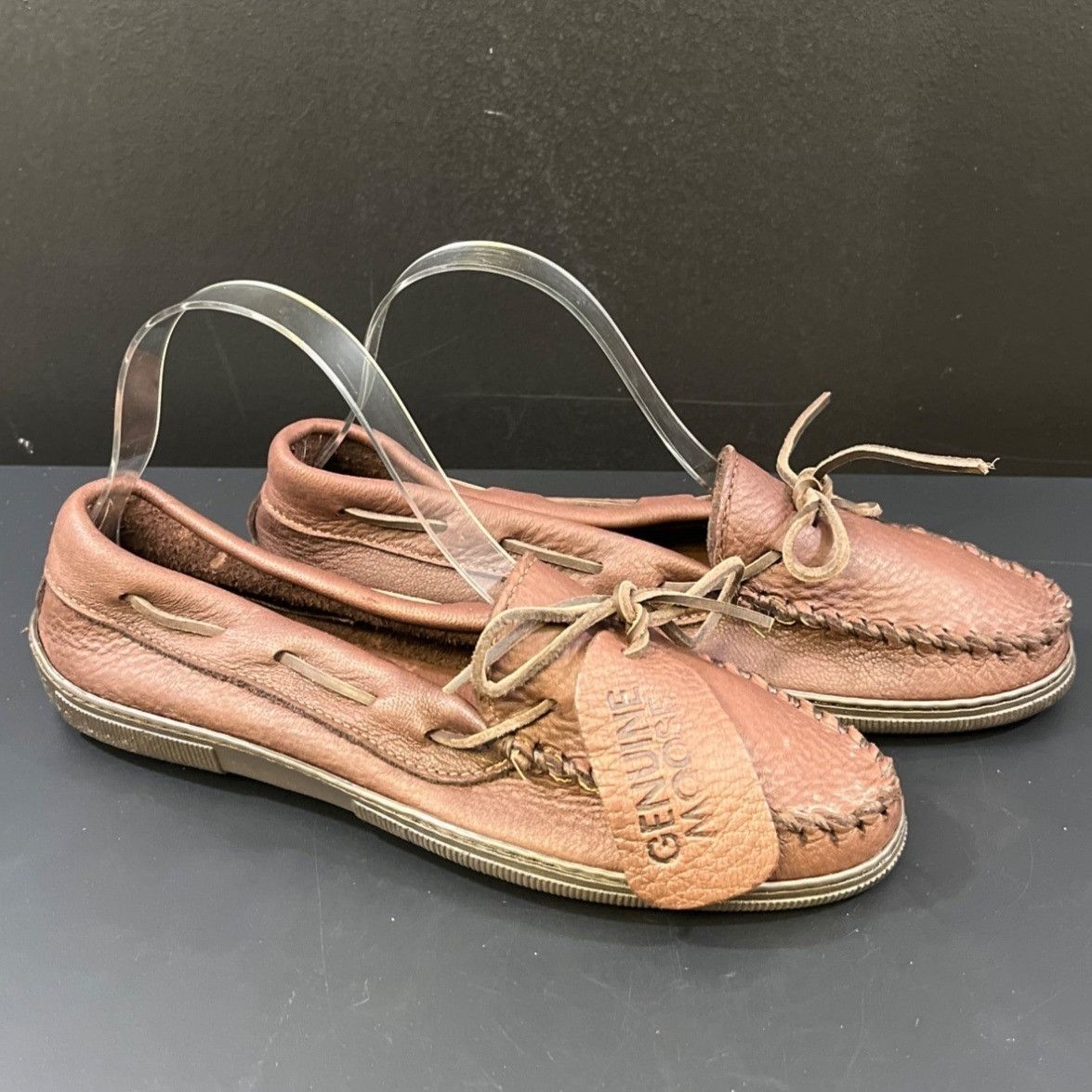 Minnetonka Minnetonka Moccasin Women's Brown Shoes/Loafers Size 9 SKU 5 Size US 9 / IT 39 - 3 Thumbnail