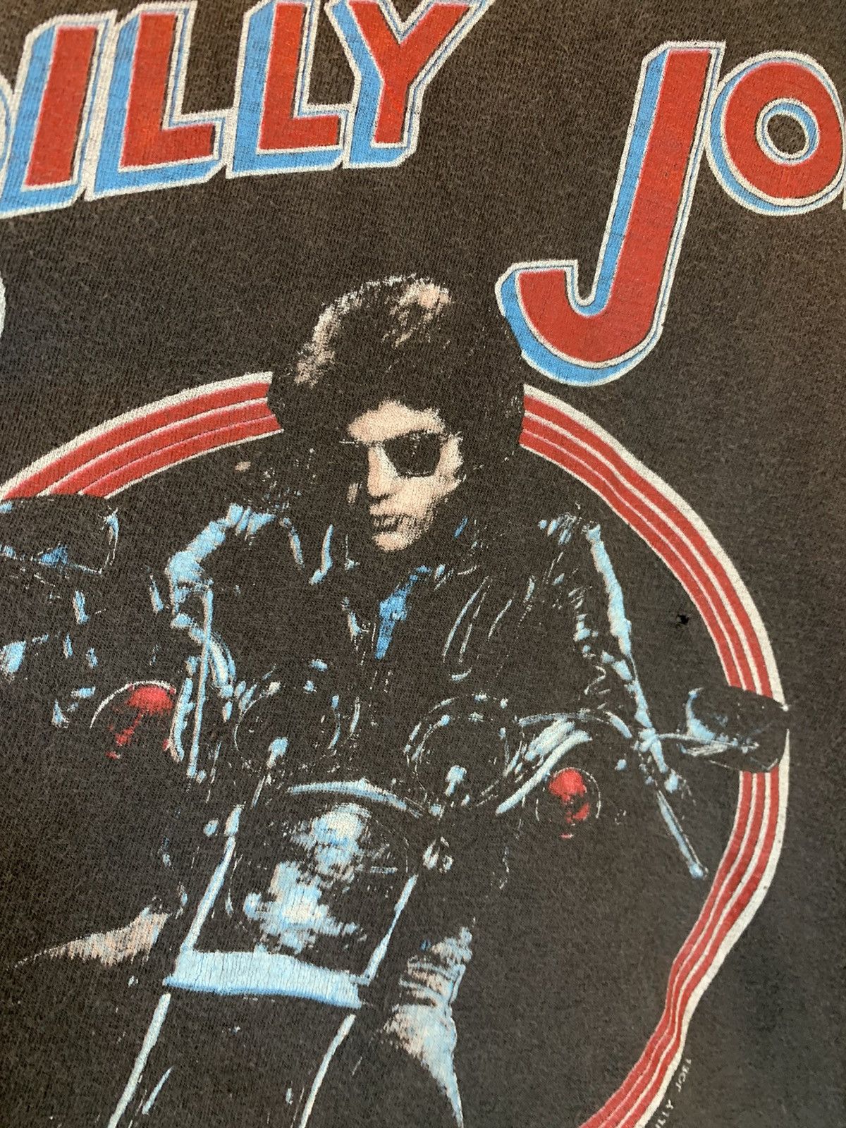 Band Tees × Vintage RARE Vintage 1982 Billy Joel Behind Nylon Curtain Tour Shirt Size US M / EU 48-50 / 2 - 7 Thumbnail