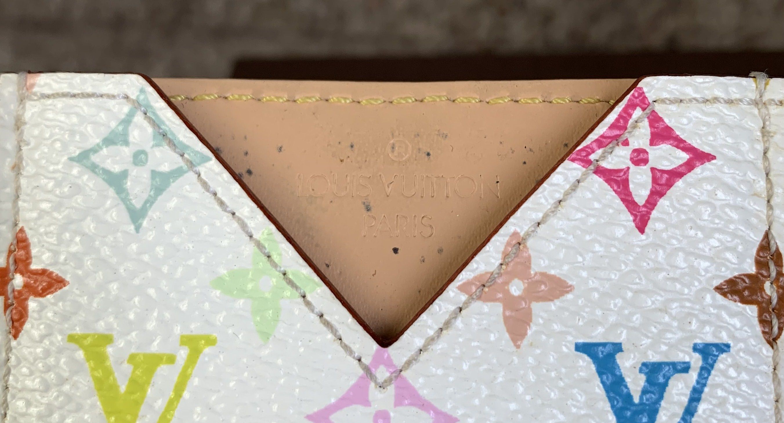 Louis Vuitton × Takashi Murakami S/S 2003 Vuitton x Murakami Monogram Card Holder+Mirror Size ONE SIZE - 9 Thumbnail