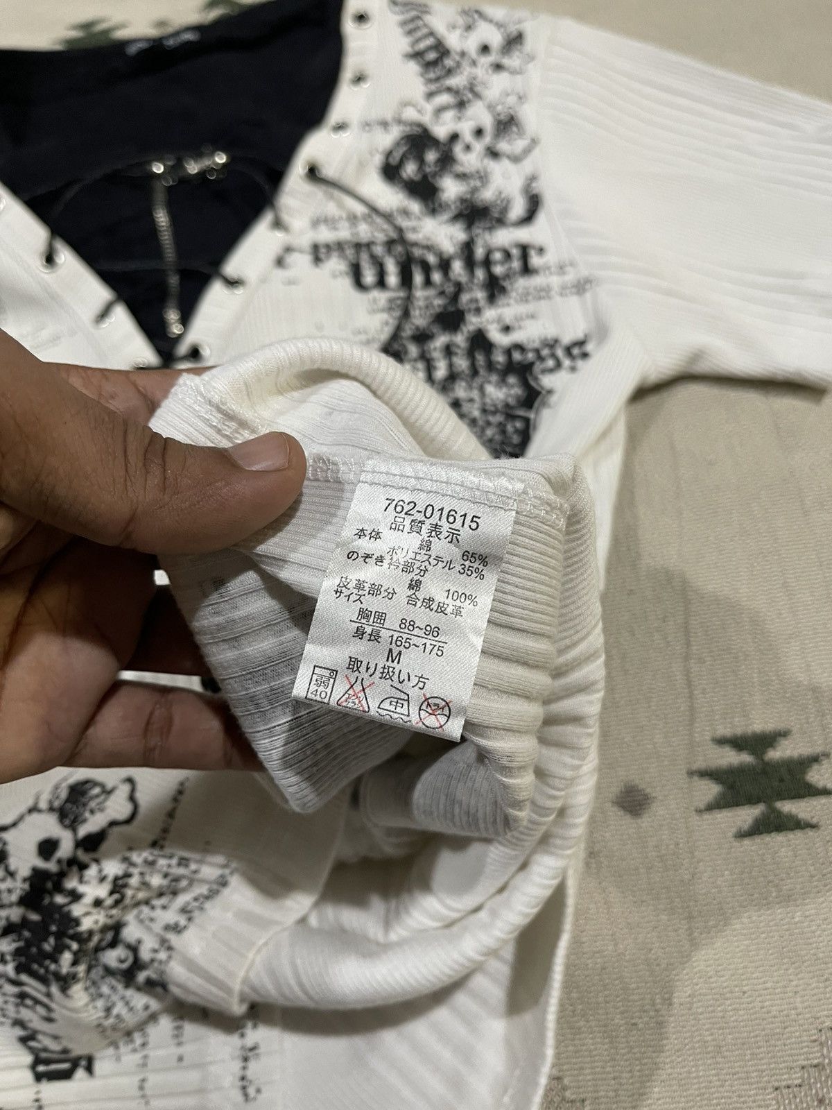 If Six Was Nine 2000s BATSU STUDIO PUNK GRUNGE GOTHIC SHIRT Size US M / EU 48-50 / 2 - 11 Thumbnail