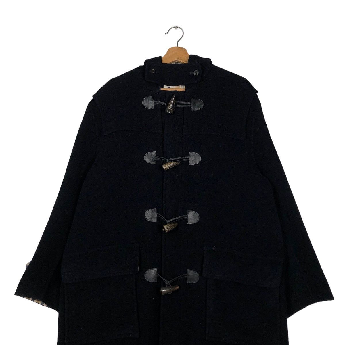 Aquascutum 🔥Vintage Long Duffle Jacket Aquascutum Wool Tartan Lining Size US M / EU 48-50 / 2 - 8 Thumbnail
