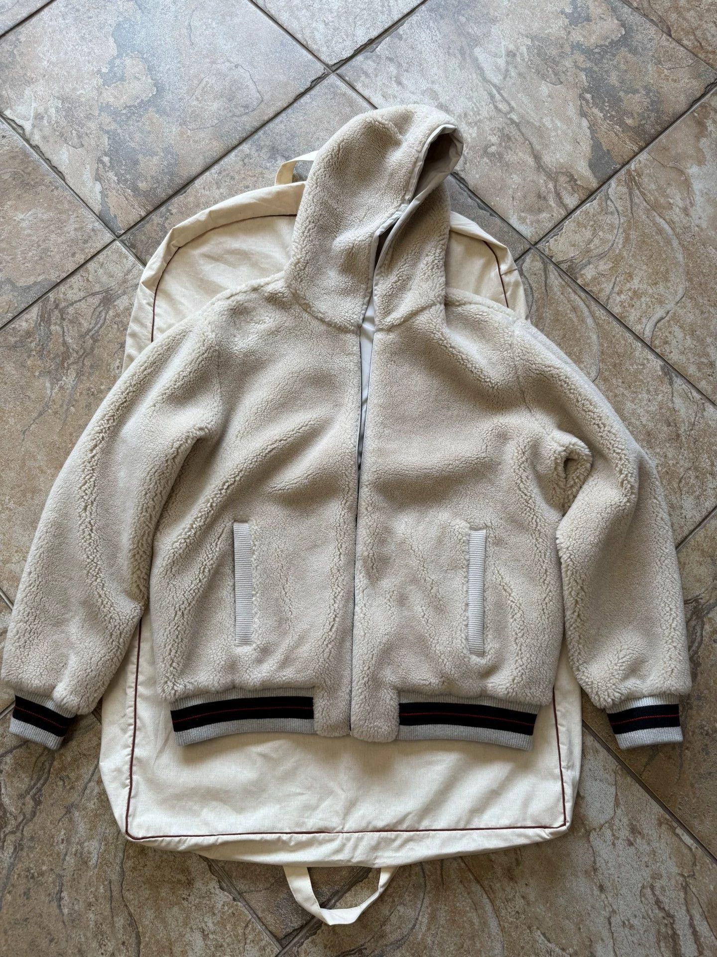 Loro Piana Thick Cashmere Rain Jacket Loro Piana XXL GreenStorm Size US XXL / EU 58 / 5 - 4 Thumbnail