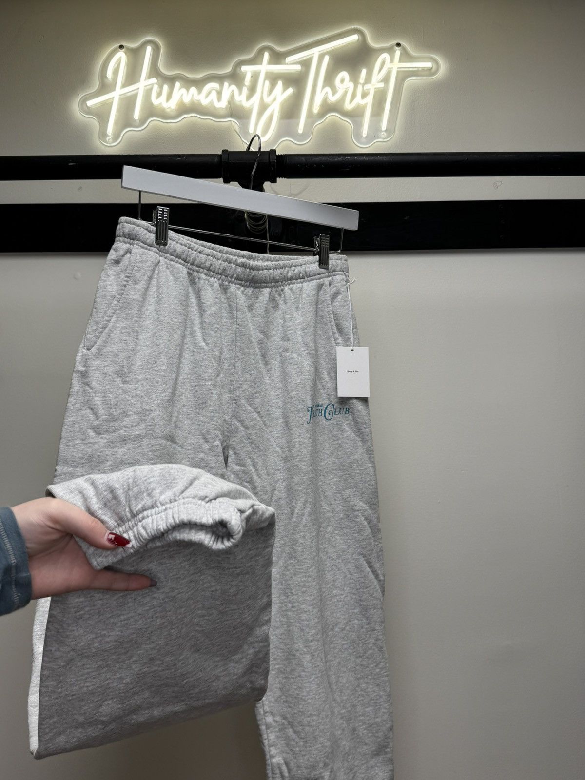 Sporty & Rich Sporty & Rich Rizzoli Health Club Hoodie & Sweatpant Set Size M / US 6-8 / IT 42-44 - 9 Thumbnail