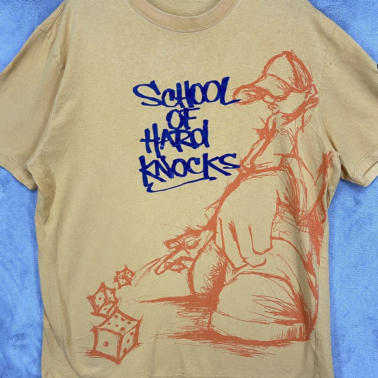 Rap Tees Y2K🔥90s School Of Hard Knocks Full Print Tee Size US XL / EU 56 / 4 - 4 Thumbnail
