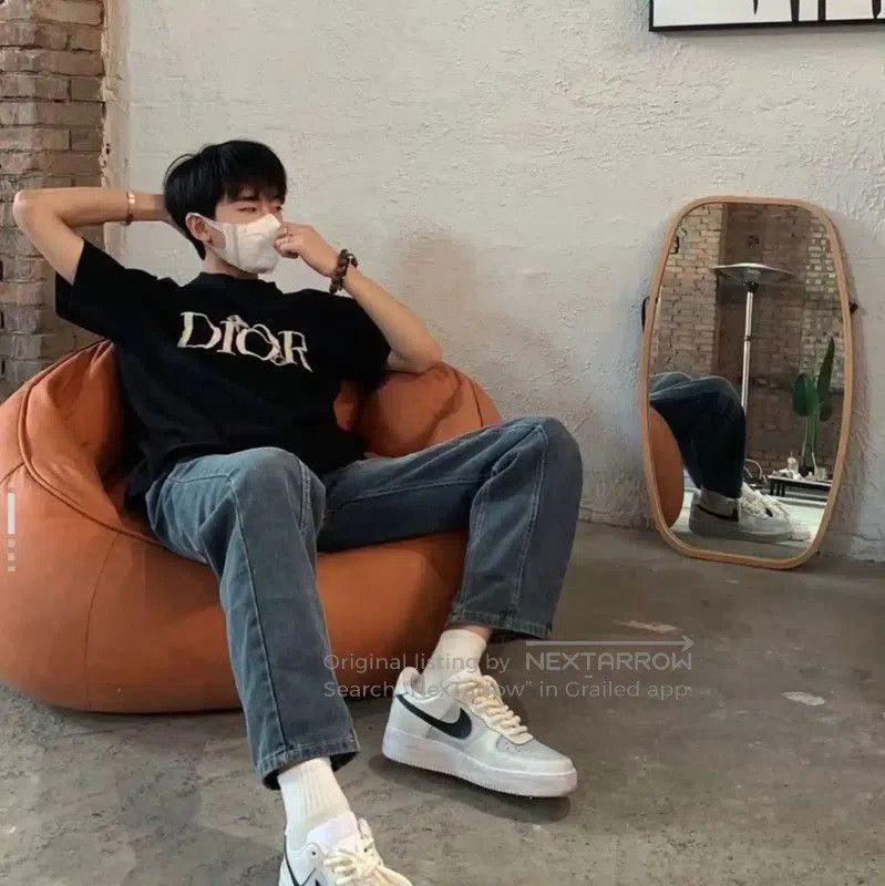 Dior Dior Black Cotton Men's T-shirt . Size US L / EU 52-54 / 3 - 8 Thumbnail