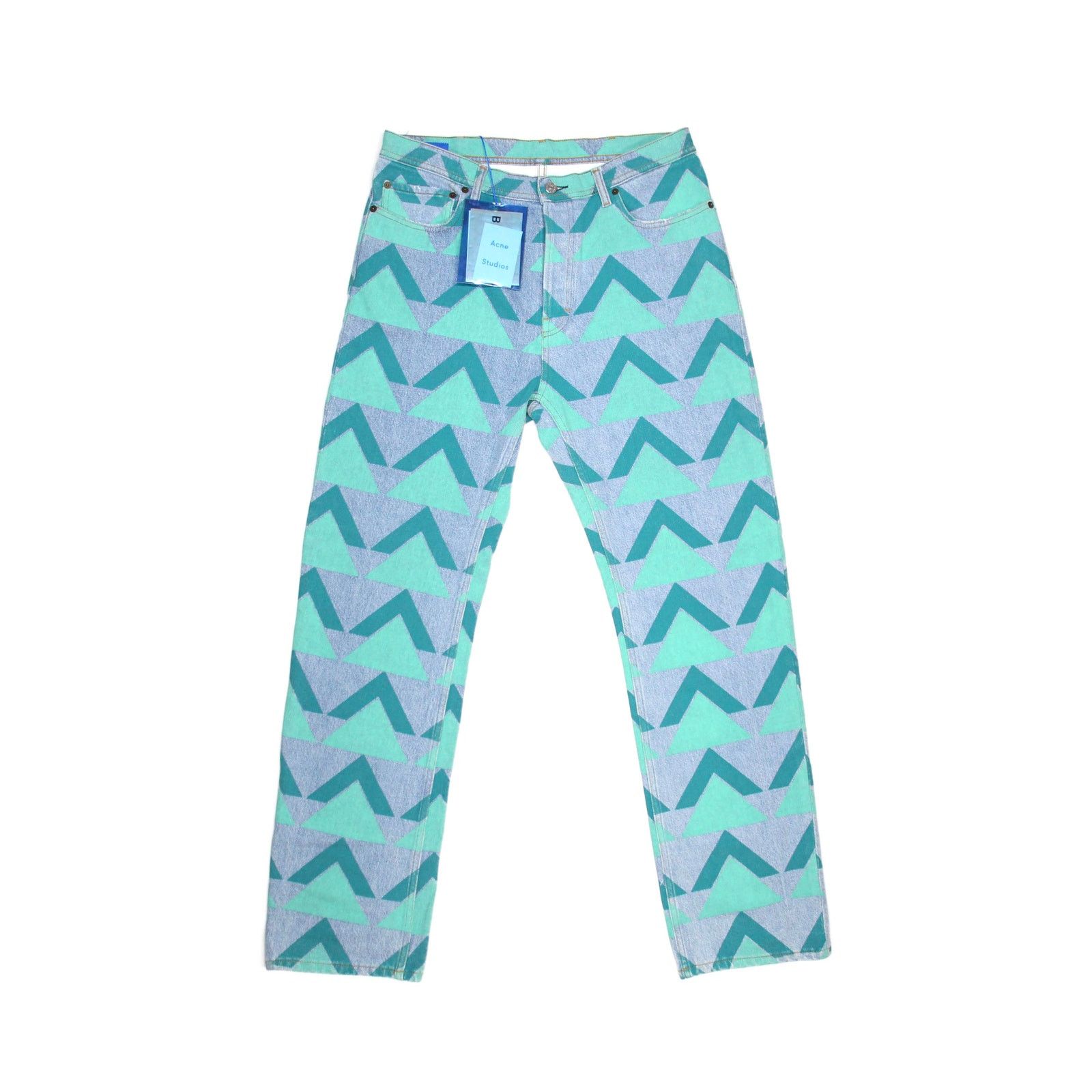 Acne Studio Bla Konst Rare Land all over print denim