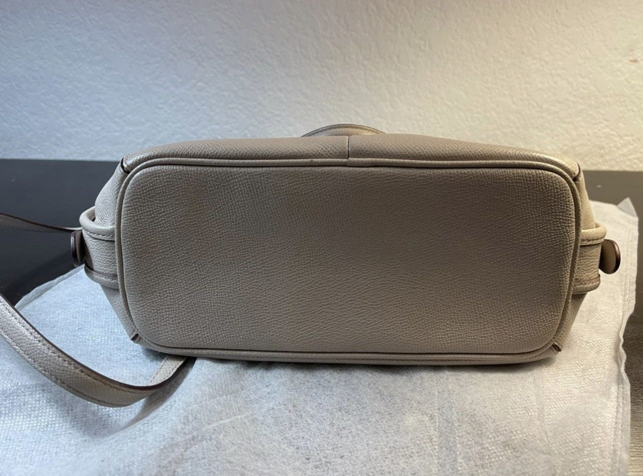 Coach Coach Beige Leather Street Prince Satchel Bag Size ONE SIZE - 9 Thumbnail