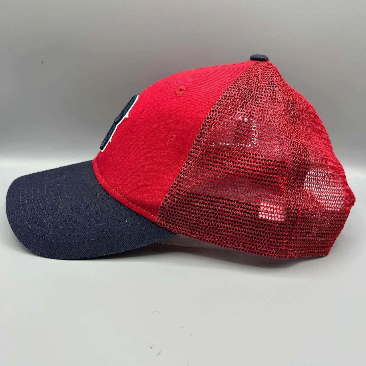 The Unbranded Brand Boston Red Sox Trucker Hat Men Embroidered MLB Snap Back Cap Size ONE SIZE - 7 Thumbnail
