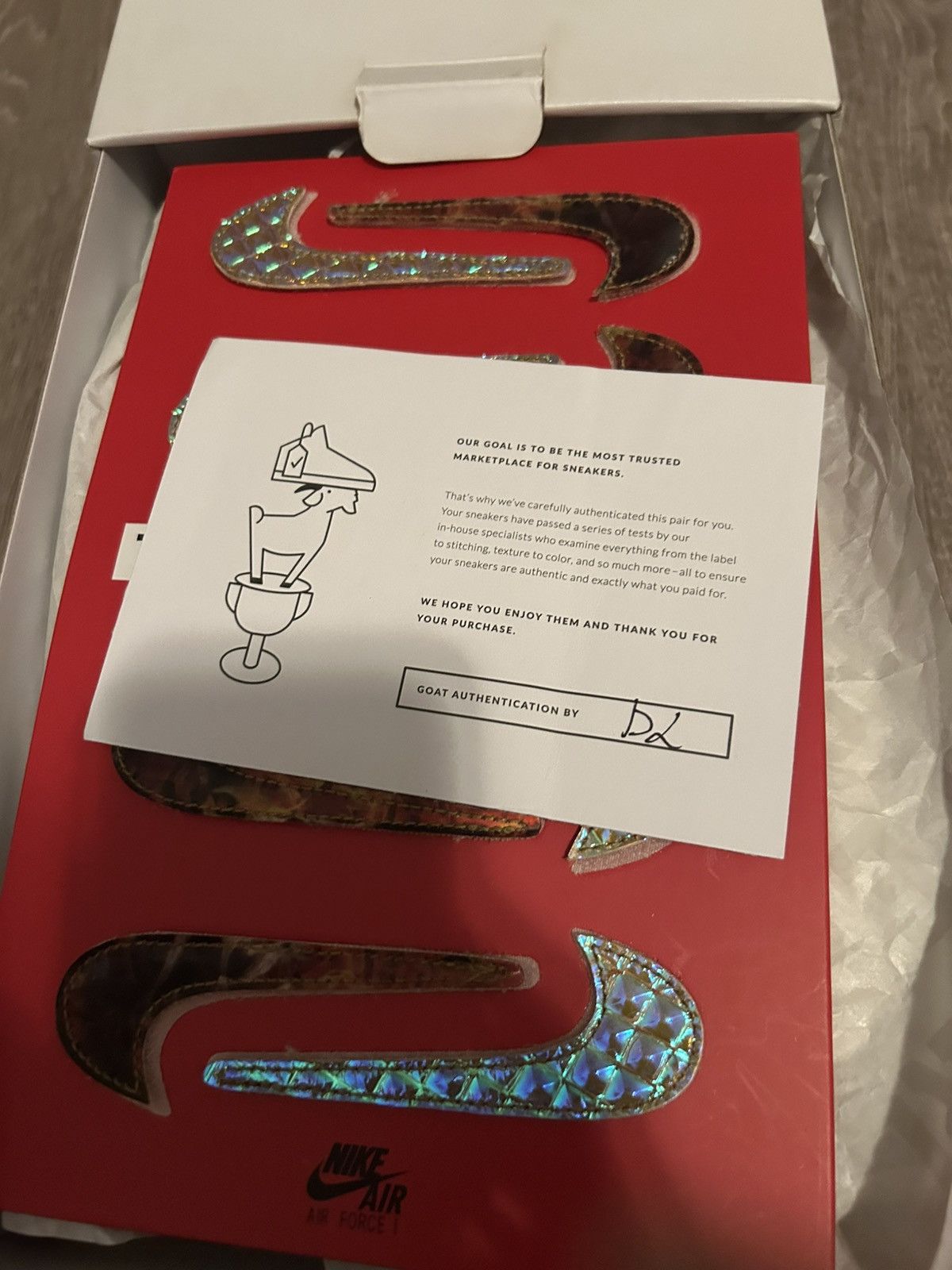 Nike × Travis Scott Air Force 1 Low Travis Scott Size US 7.5 / EU 40-41 - 8 Thumbnail