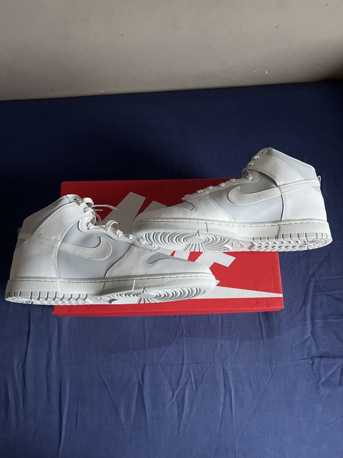 Nike Dunk high summit white Size US 14 / EU 47 - 7 Thumbnail