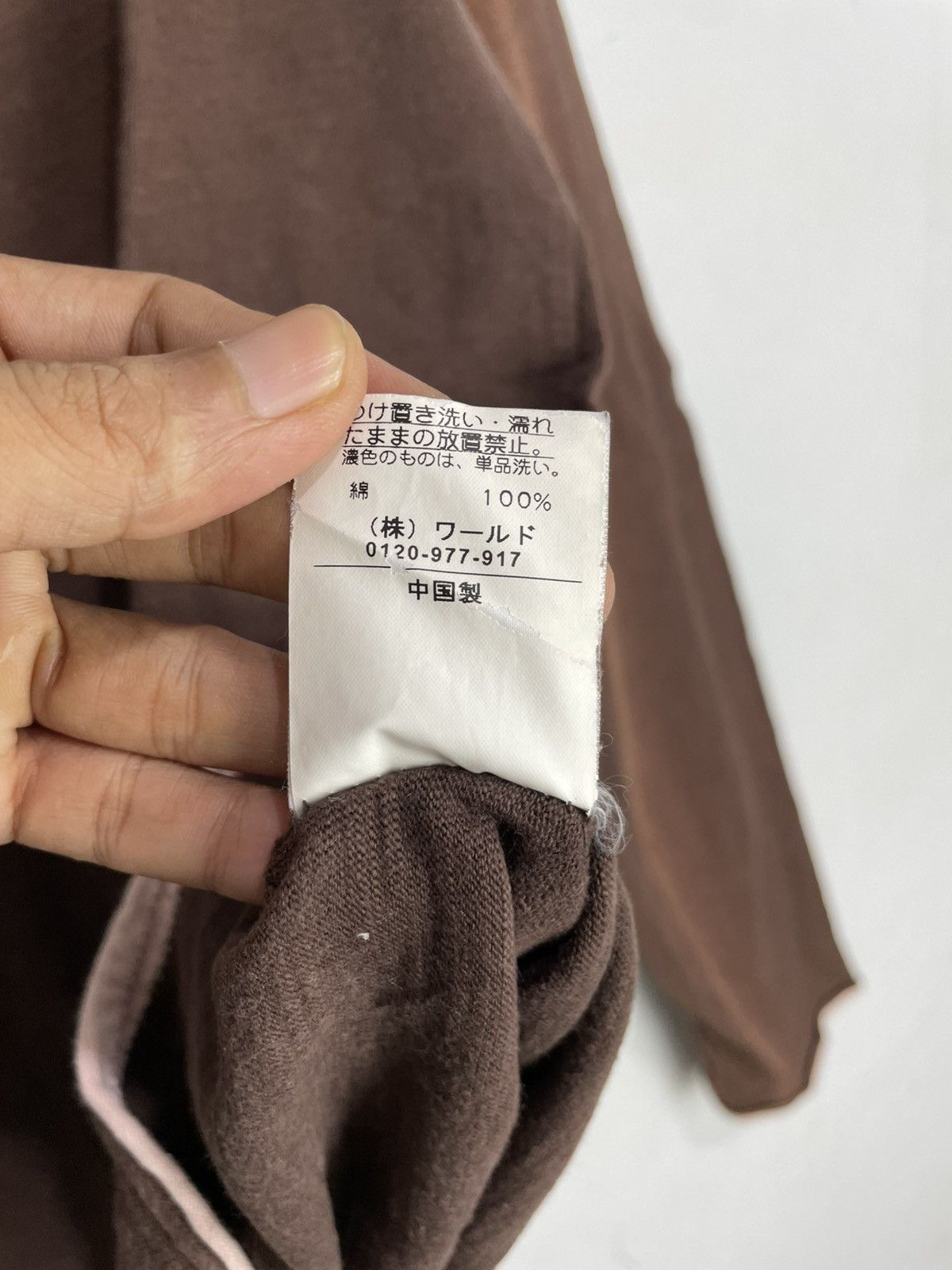 If Six Was Nine Takeo Faded Distressed Longsleeve Double layer style Size US M / EU 48-50 / 2 - 7 Thumbnail