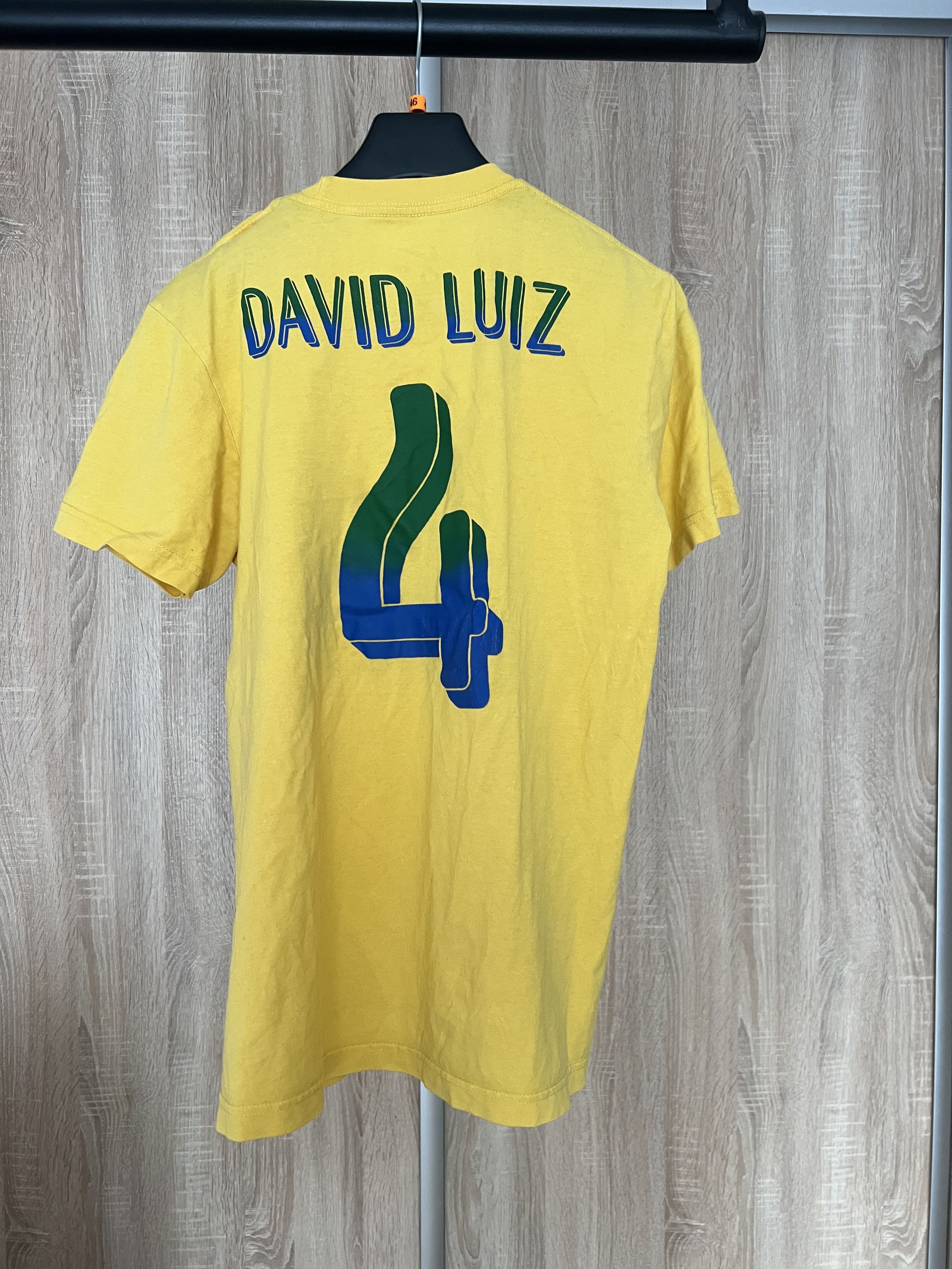 Nike NIKE BRASIL JERSEY 4 DAVID LUIZ FOOTBALL TEE SHIRT BRASIL Size US M / EU 48-50 / 2 - 1 Thumbnail