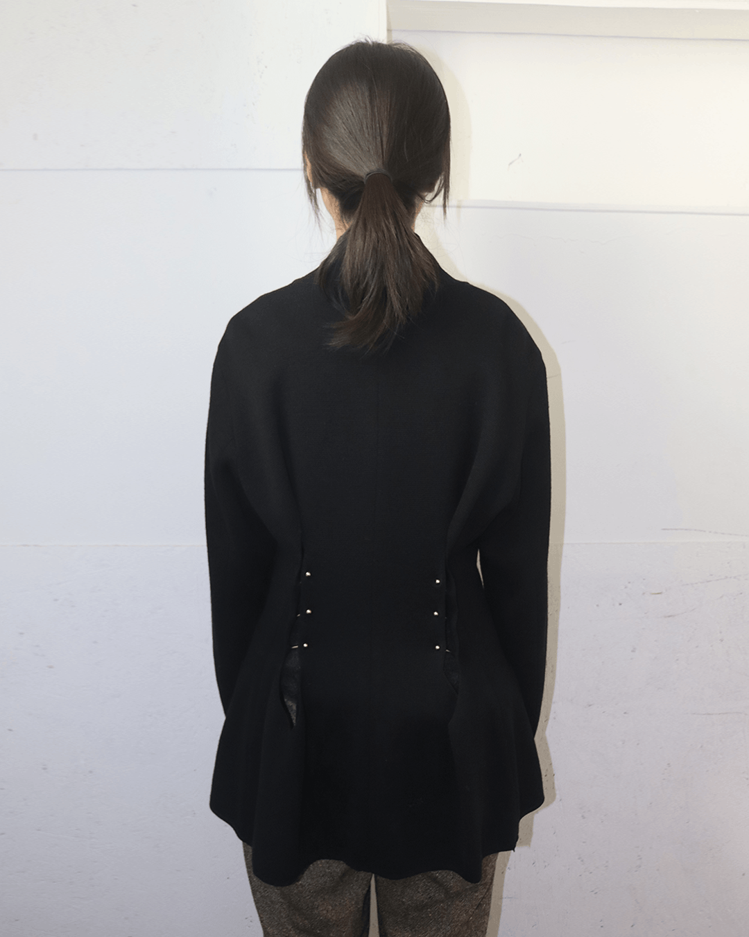 Issey Miyake Issey Miyake Studded Wool Blazer Size M / US 6-8 / IT 42-44 - 3 Thumbnail