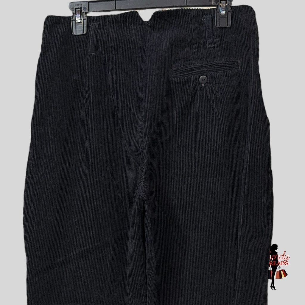 Vintage VTG 70s 80s SMALL MEDIUM Corduroy High Rise Tapered Wide Leg Size 32" / US 10 / IT 46 - 5 Thumbnail