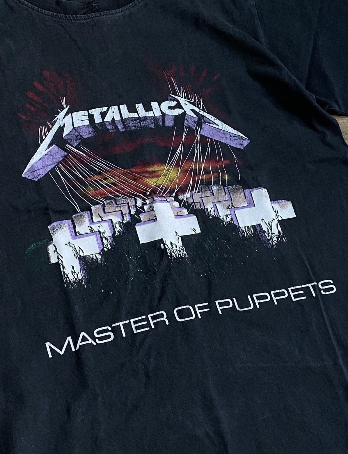 Metallica Vintage Metallica Master of Puppets Rock Band T Shirt Size US S / EU 44-46 / 1 - 4 Thumbnail