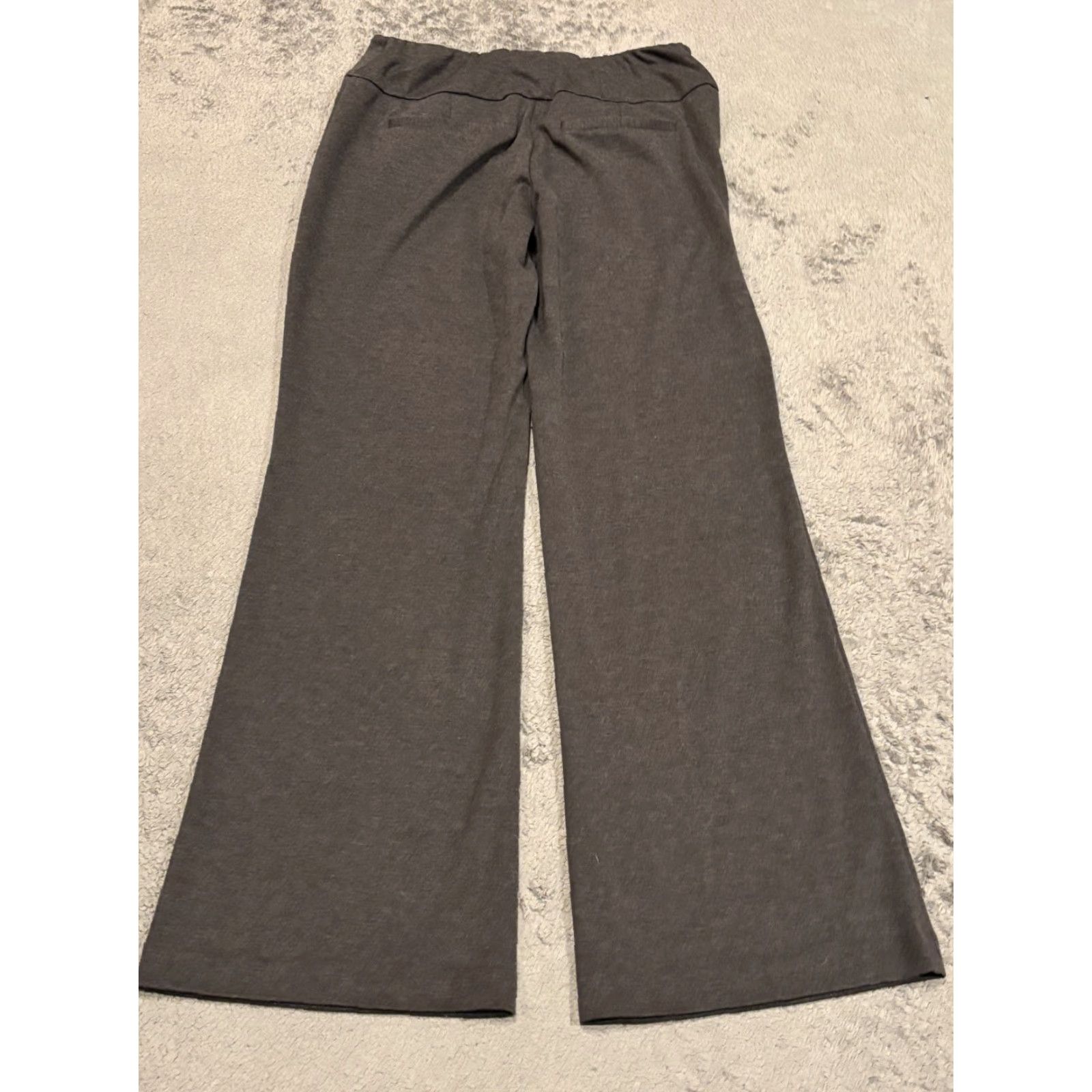 Vintage VINTAGE? No. New York & Company Stretch Pants Womens Medium Gray Trouser Career Zipper Pocket Size 32" / US 10 / IT 46 - 6 Thumbnail