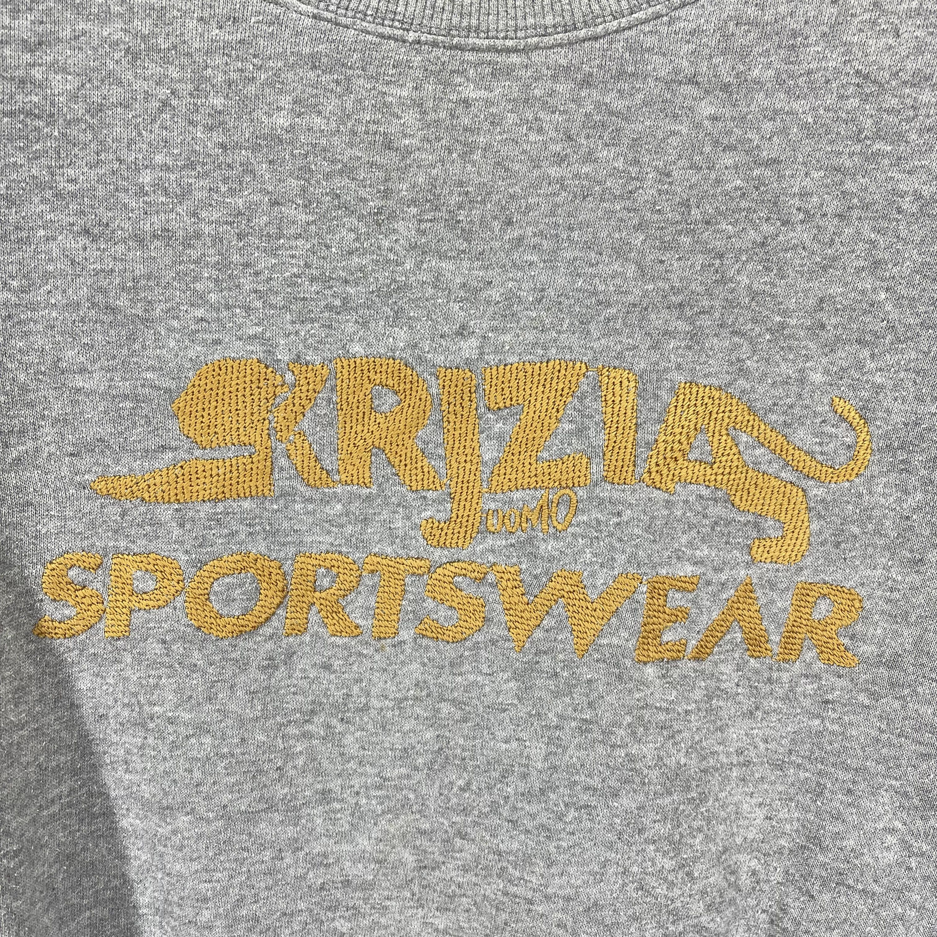 Krizia Uomo KRIZIA UOMO SPORTSWEAR Crew Neck Sweatshirt #1367/AV Size US L / EU 52-54 / 3 - 2 Thumbnail