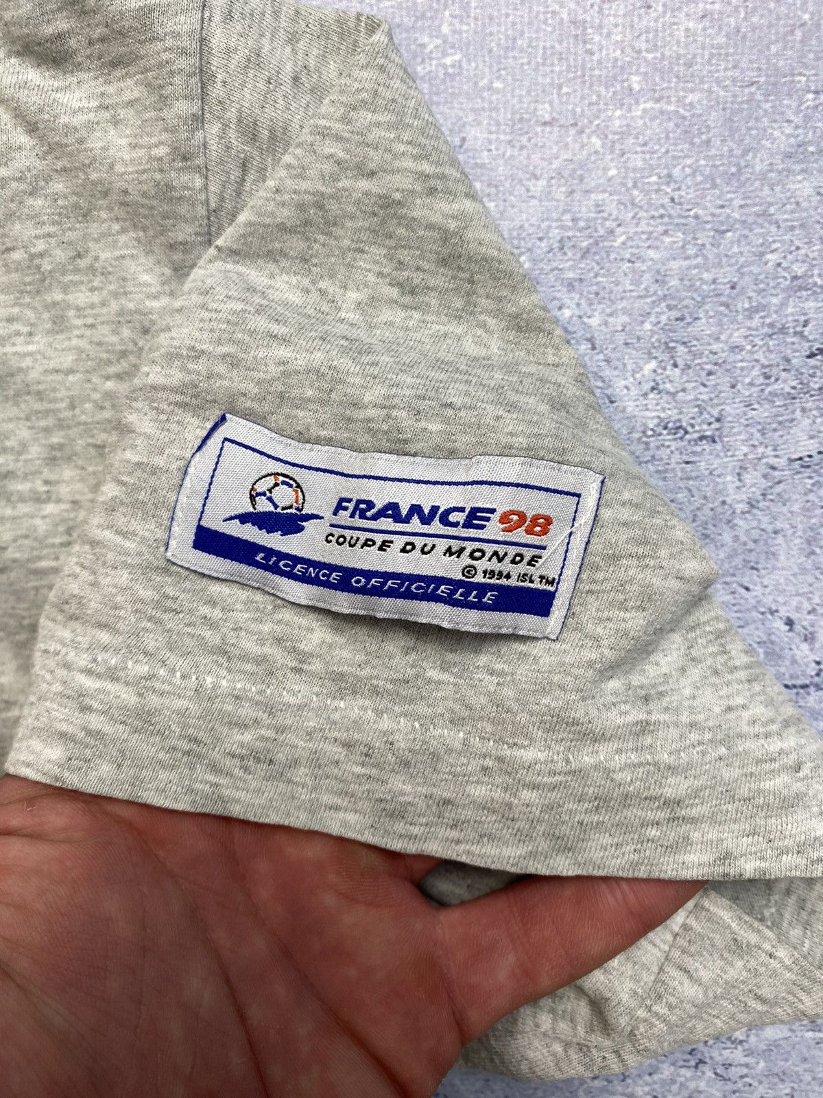 Vintage Erima France 98 Coupe Du Monde 1994 soccer shirt Size M Size US M / EU 48-50 / 2 - 8 Thumbnail