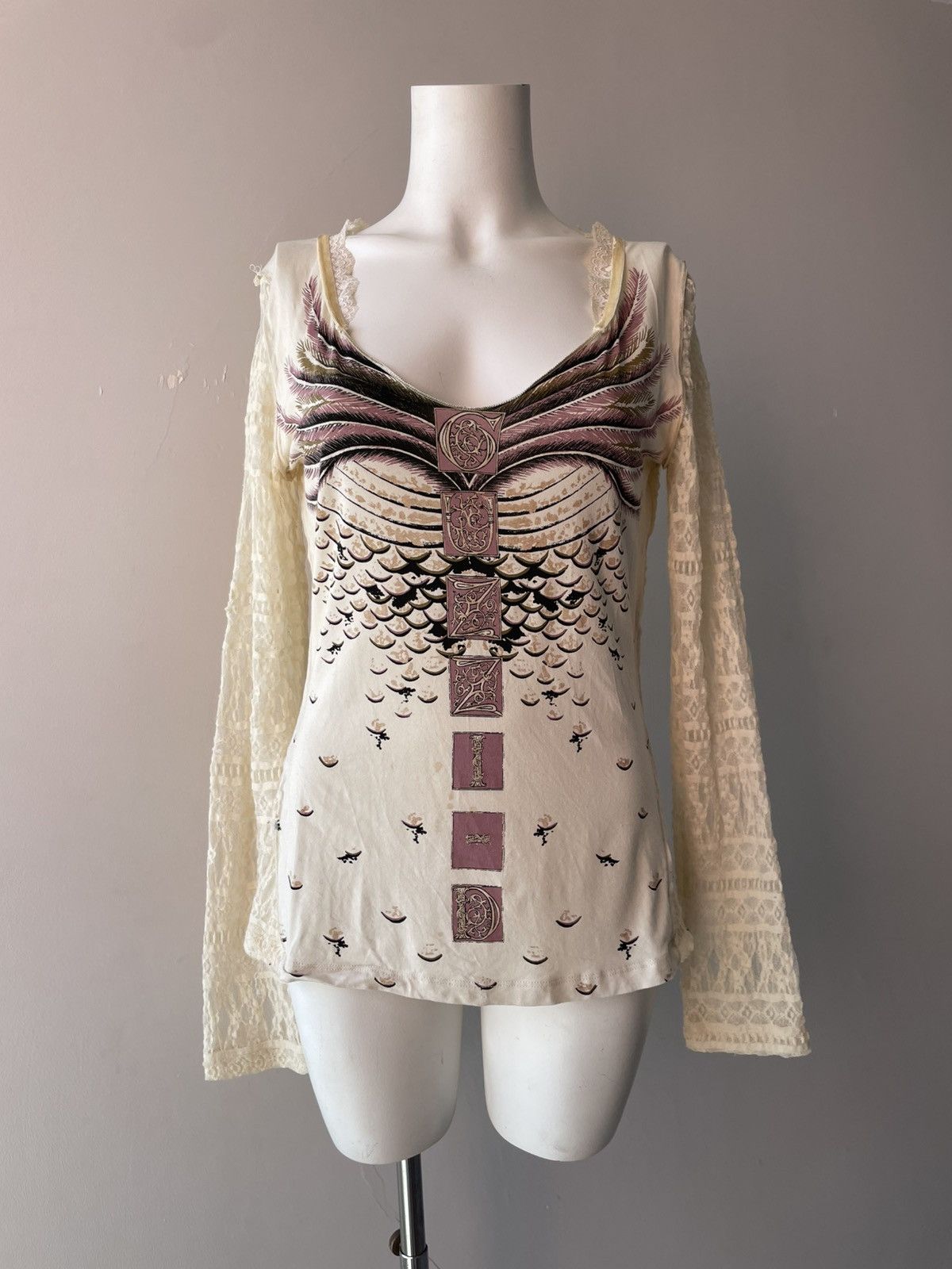 Vintage y2k blouse Size L / US 10 / IT 46 - 2 Thumbnail