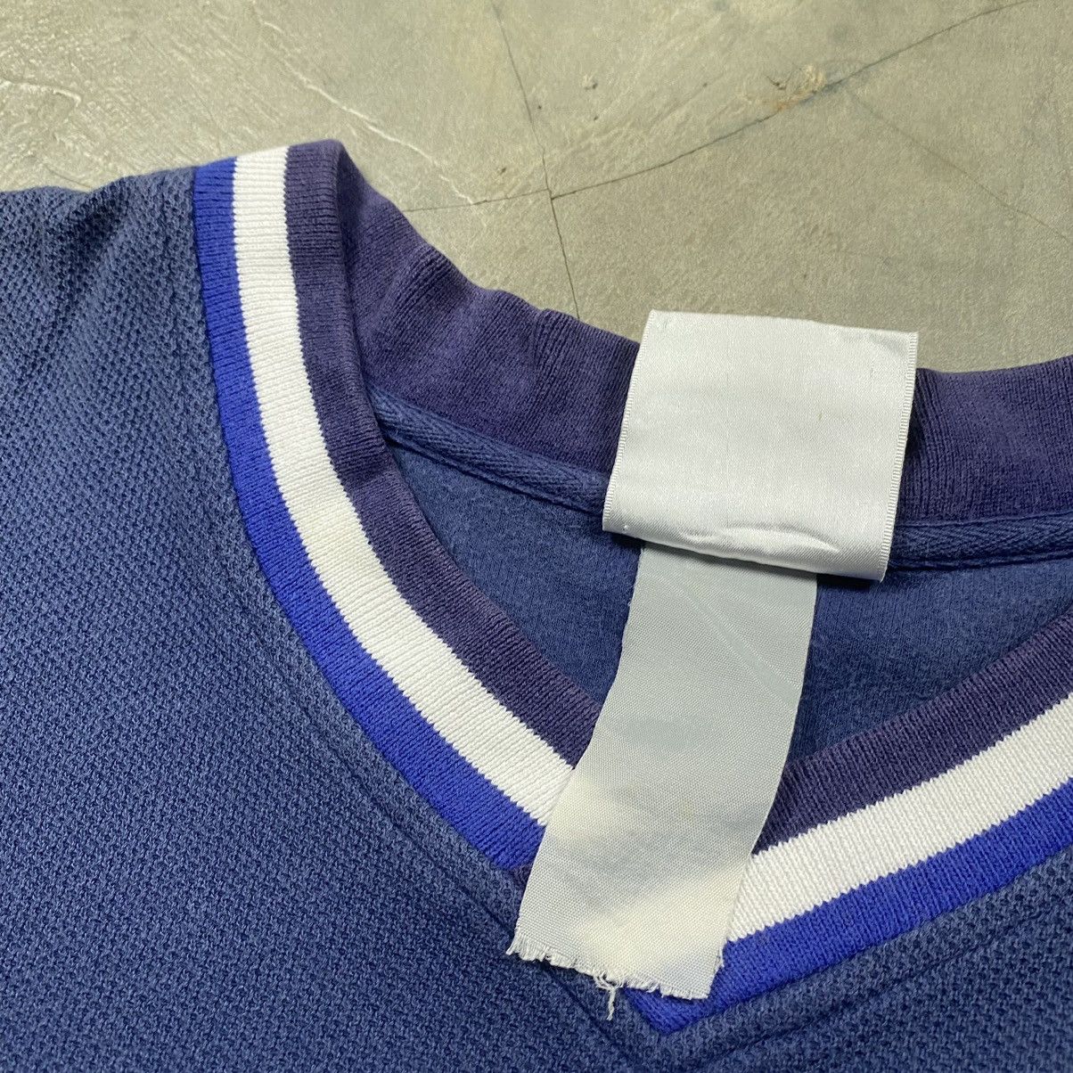 Adidas × Vintage y2k Adidas Boxy Vest Jumper Sweatshirt Size US L / EU 52-54 / 3 - 4 Thumbnail