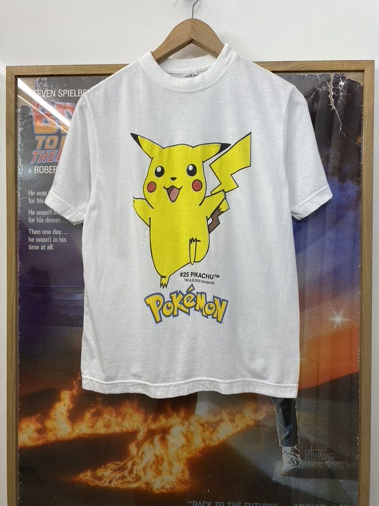 Pokemon 2000 Vintage Nintendo Pokemon Pikachu Promo T Shirt Size US XS / EU 42 / 0 - 1 Thumbnail