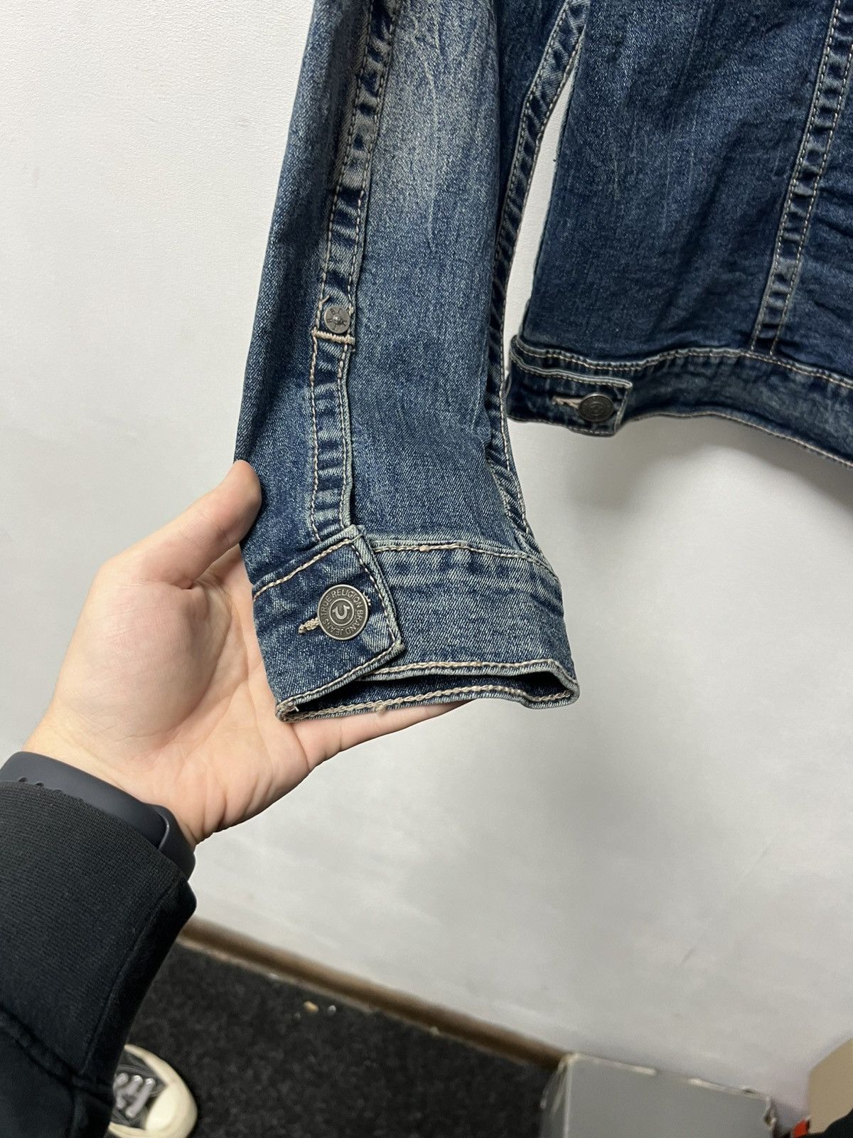 True Religion Vintage True Religion Jean Jacket Chief Keef Size US S / EU 44-46 / 1 - 15 Thumbnail