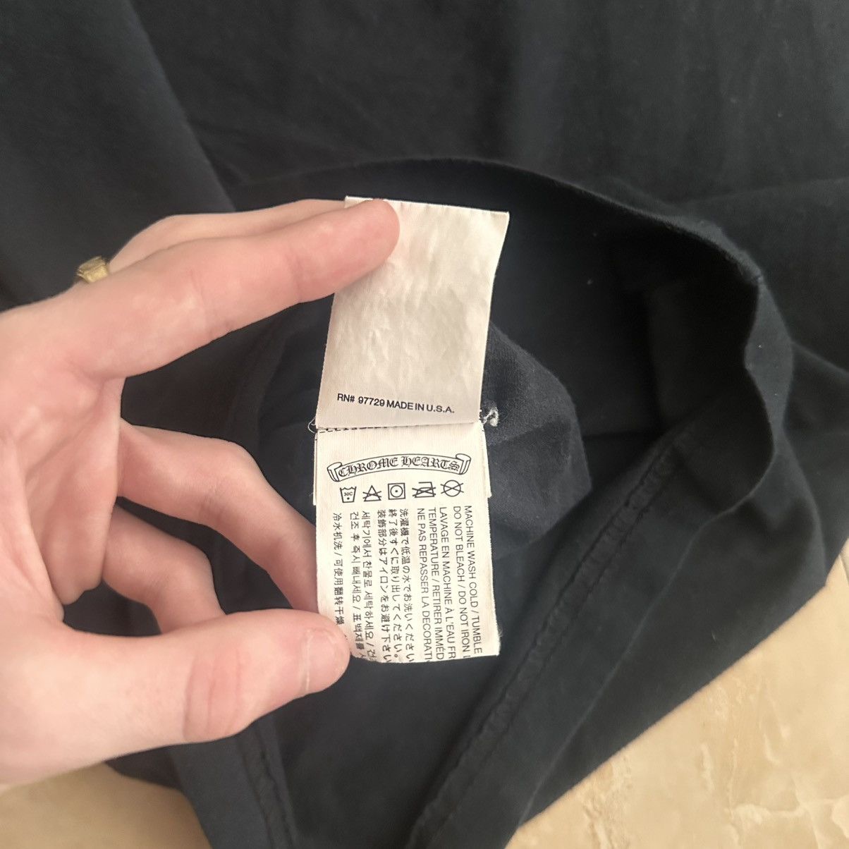 Chrome Hearts Chrome Hearts Sex records maxfeild tee Size US M / EU 48-50 / 2 - 7 Thumbnail