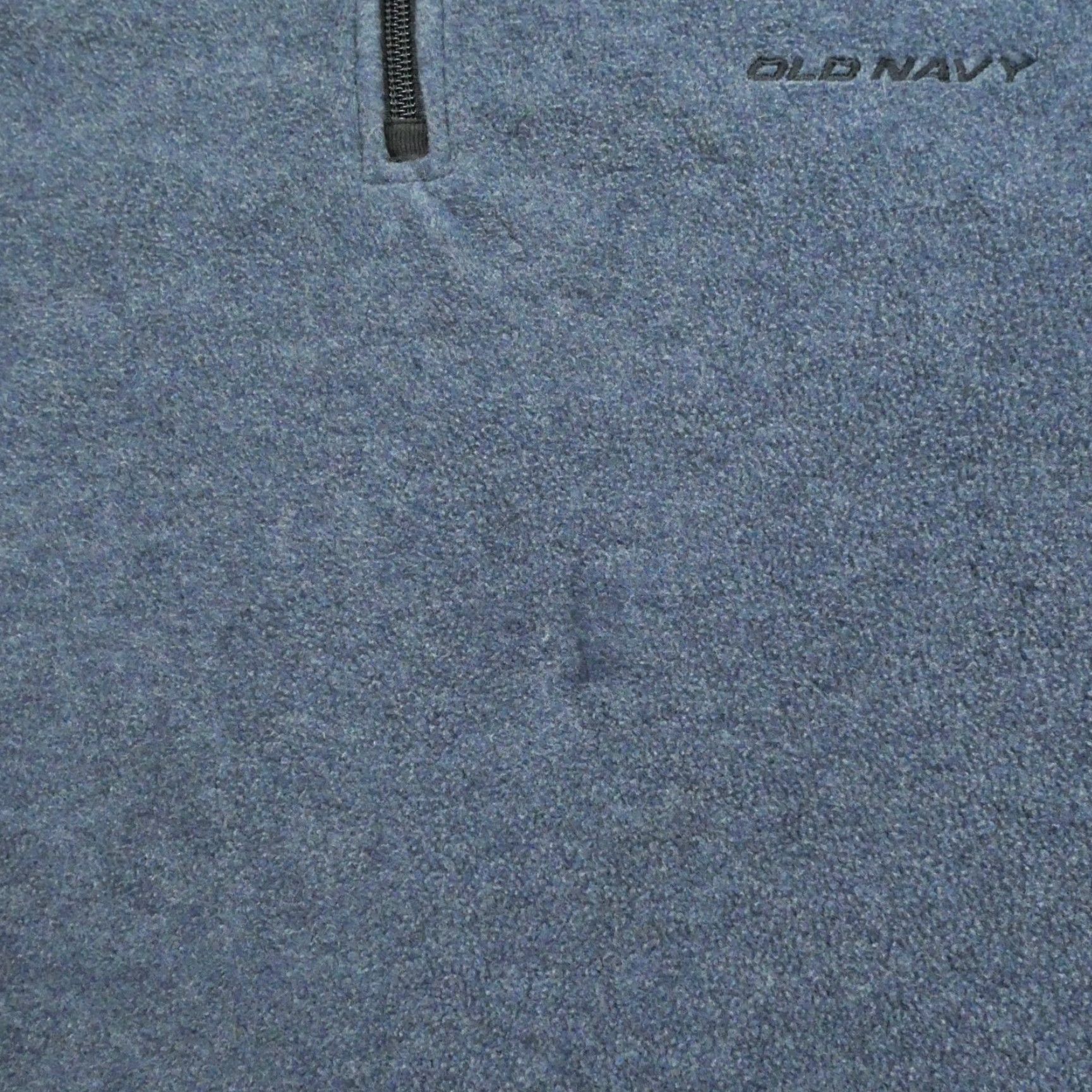 Old Navy VINTAGE Old Navy Sweatshirt Adult XL Blue Black Quarter Zip Fleece Y2K Mens Size US XL / EU 56 / 4 - 5 Thumbnail