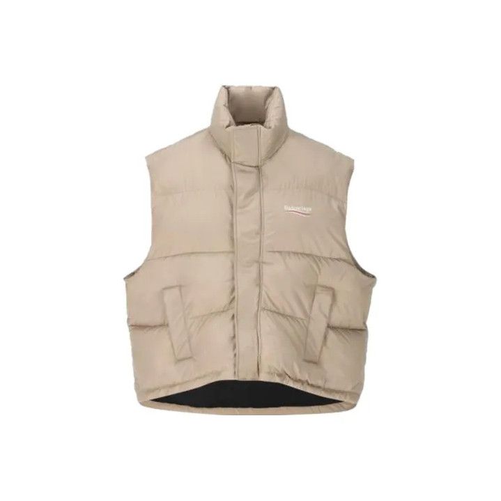 Balenciaga Balenciaga FW23 Logo High Neck Sleeveless Puffer Size US L / EU 52-54 / 3 - 1 Thumbnail