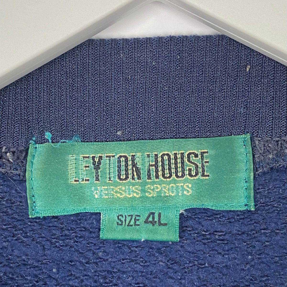 Other Vintage Leyton House Racing Sweatshirt Crewneck Navy Blue Size US L / EU 52-54 / 3 - 6 Thumbnail