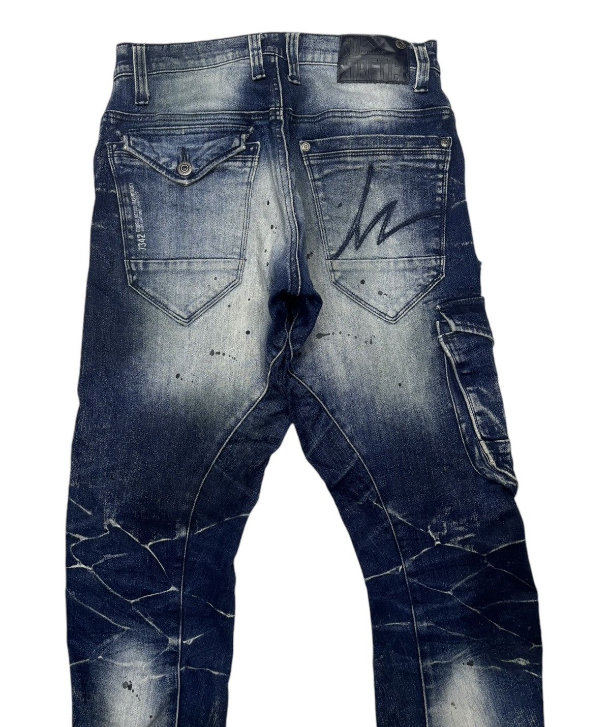 Kapital 🔥IZ FRONTIER CLAWMARK PAINTER WORK WEAR DISTRESS JEANS Size US 28 / EU 44 - 4 Thumbnail