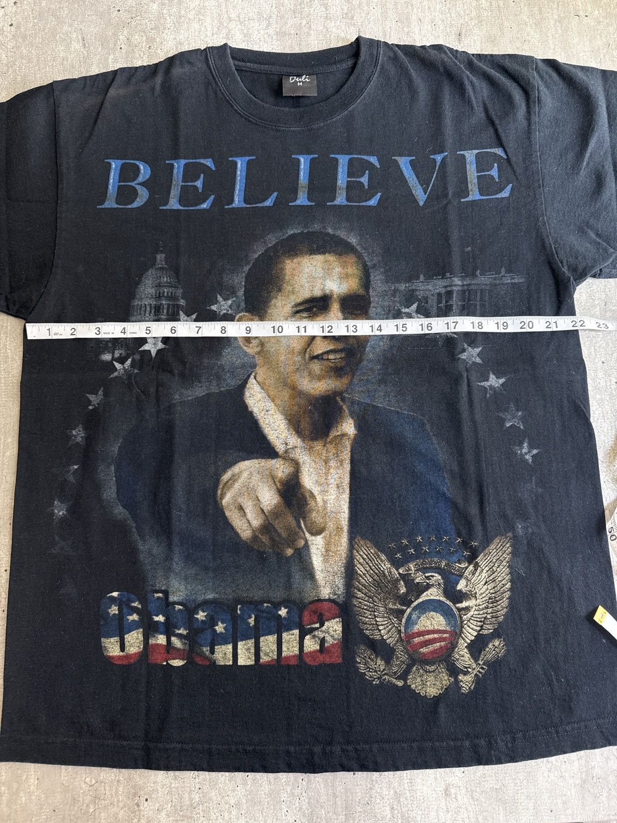 Vintage Barack Obama tee Size US M / EU 48-50 / 2 - 2 Thumbnail