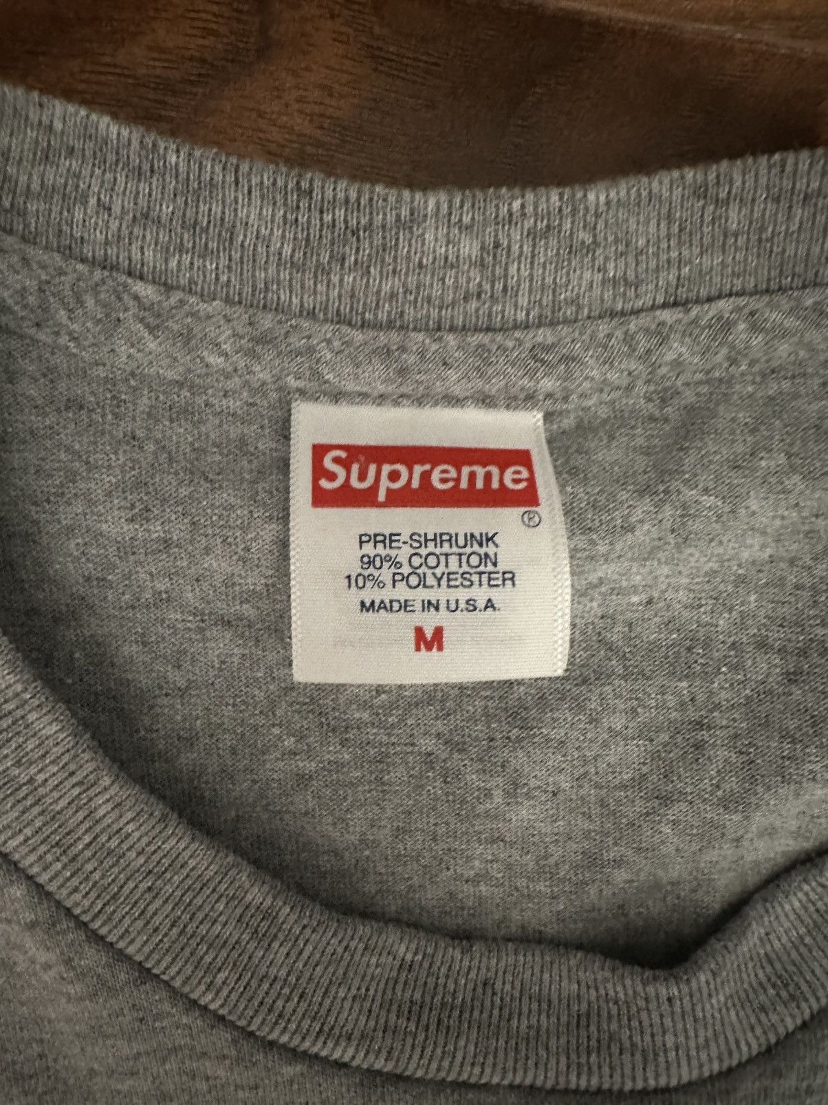 Supreme Supreme Backwards Tee Size US M / EU 48-50 / 2 - 3 Thumbnail
