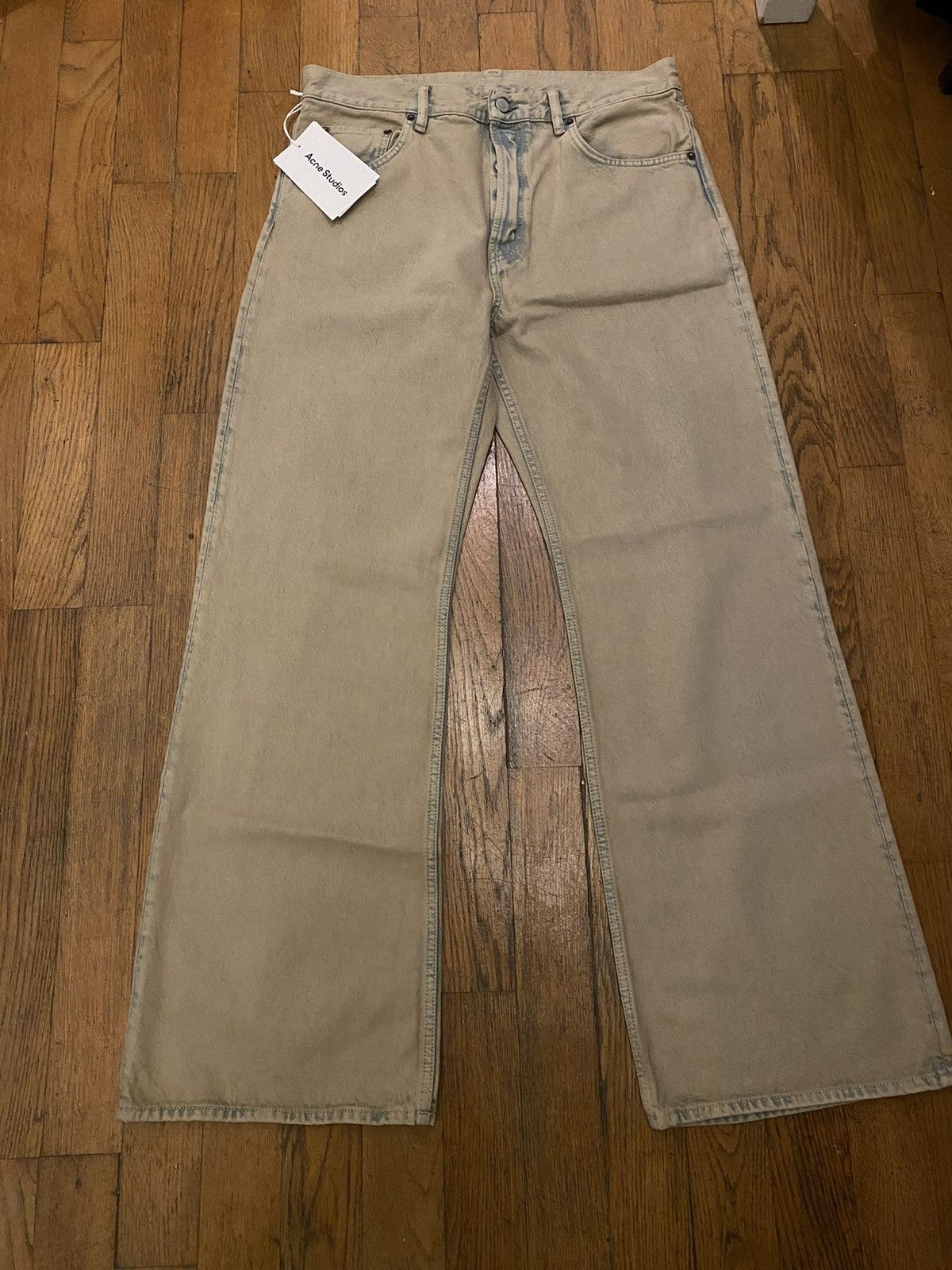 【Acne Studios】2021M Indigo Sand デニムジーンズ Ligh Sand Acne Studios - Regular fit jeans - 2021M - Light Sand