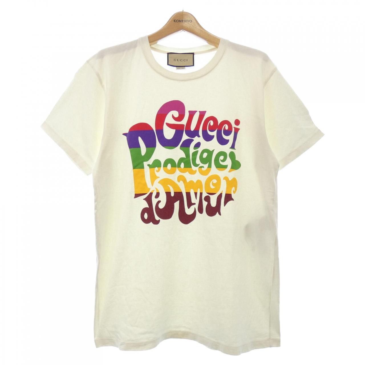 Gucci Gucci Gucci T-shirt T-shirt Cotton T-Shirts 548334XJDAM DUTY FREE for USA Size ONE SIZE - 1 Thumbnail