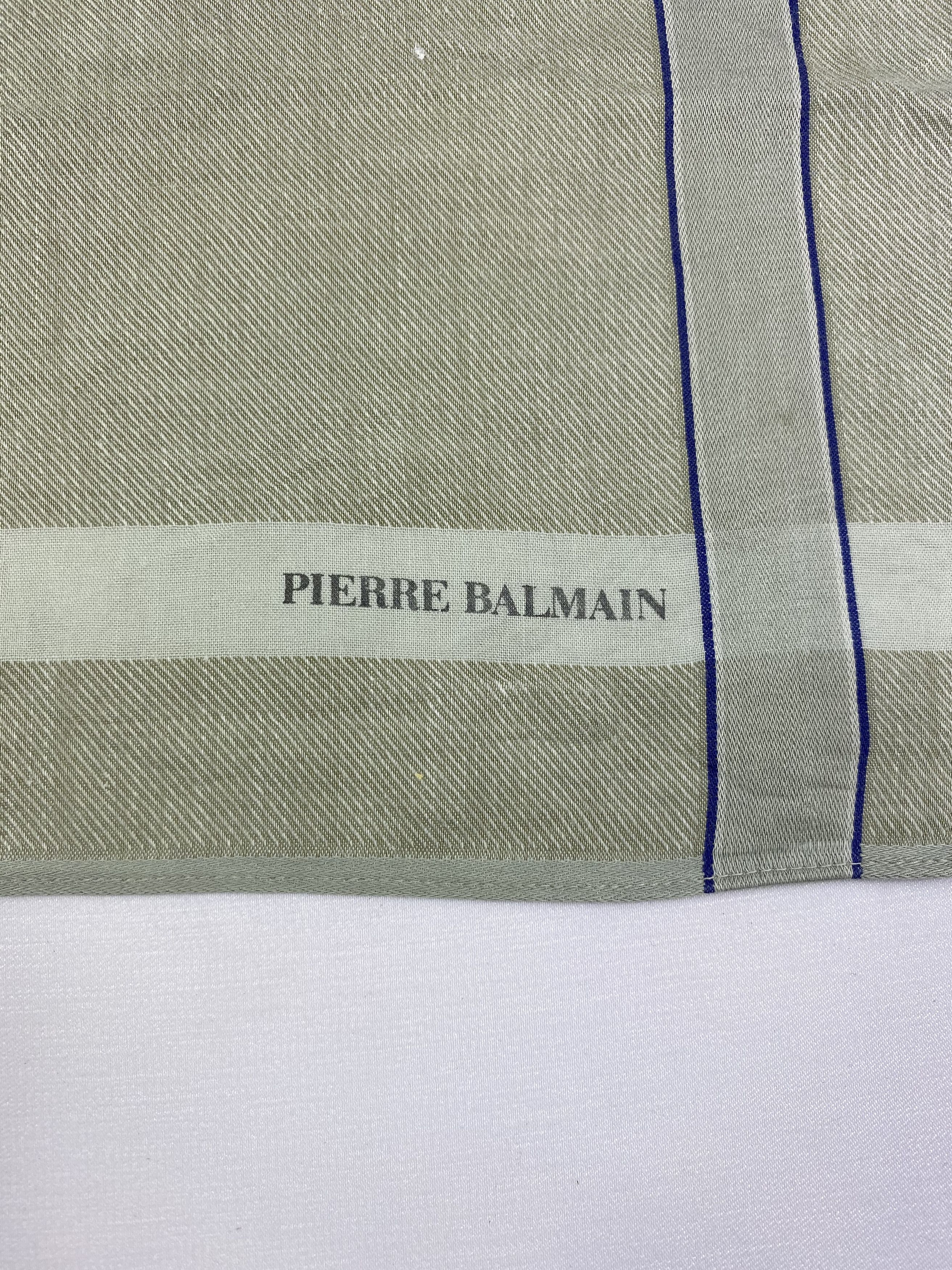 Pierre Balmain × Vintage Pierre Balmain Handkerchief / Bandana / Neckerchief Size ONE SIZE - 5 Thumbnail