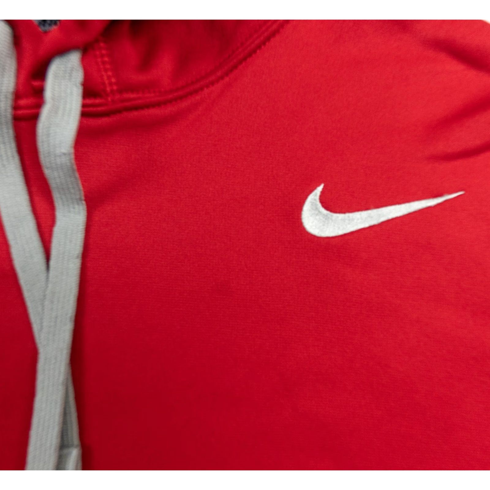 Nike Nike Sweatshirt Mens Medium Red Hoodie Pullover Therma Fit Sweater Swoosh Adult Size US M / EU 48-50 / 2 - 2 Thumbnail