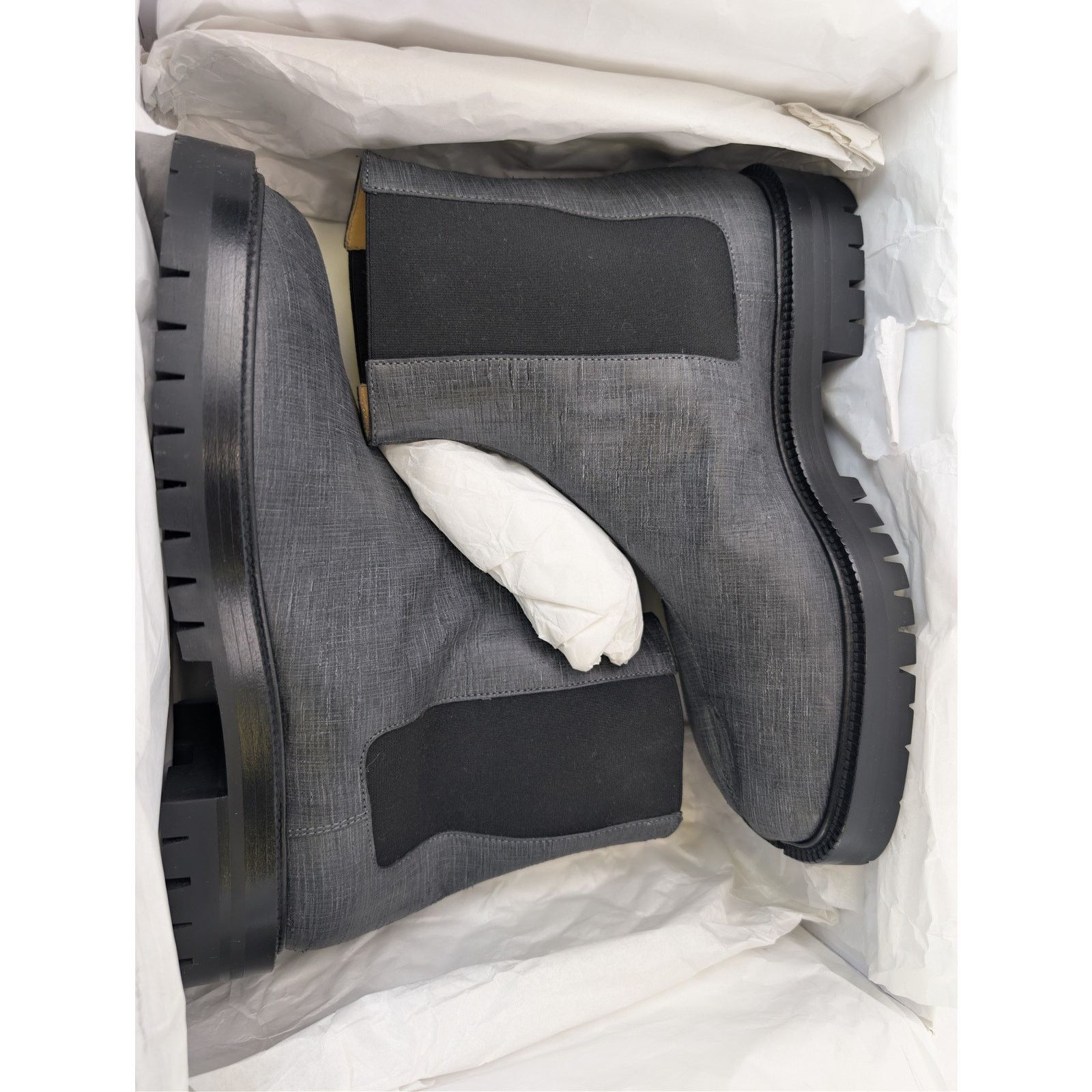 Maison Margiela o1rshd1 Tabi County Chelsea Boots in Black Size US 9 / EU 42 - 21 Thumbnail