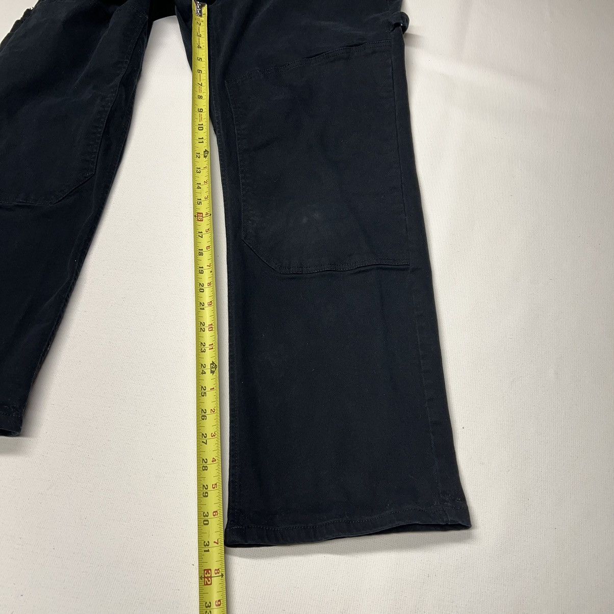 Caterpillar Cat Caterpillar Pants Black Carpenter Double Knee Workwear Size US 36 / EU 52 - 22 Thumbnail
